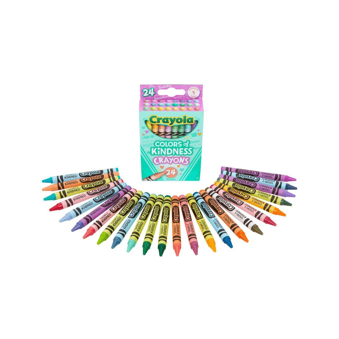 2 Crayola Colors of Kindness Crayons 24 Pack, 2 of 2