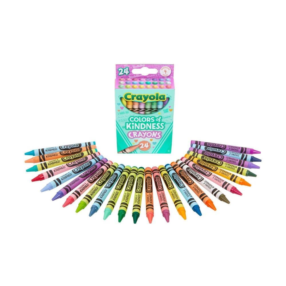 2 Crayola Colors of Kindness Crayons 24 Pack, 2 of 2