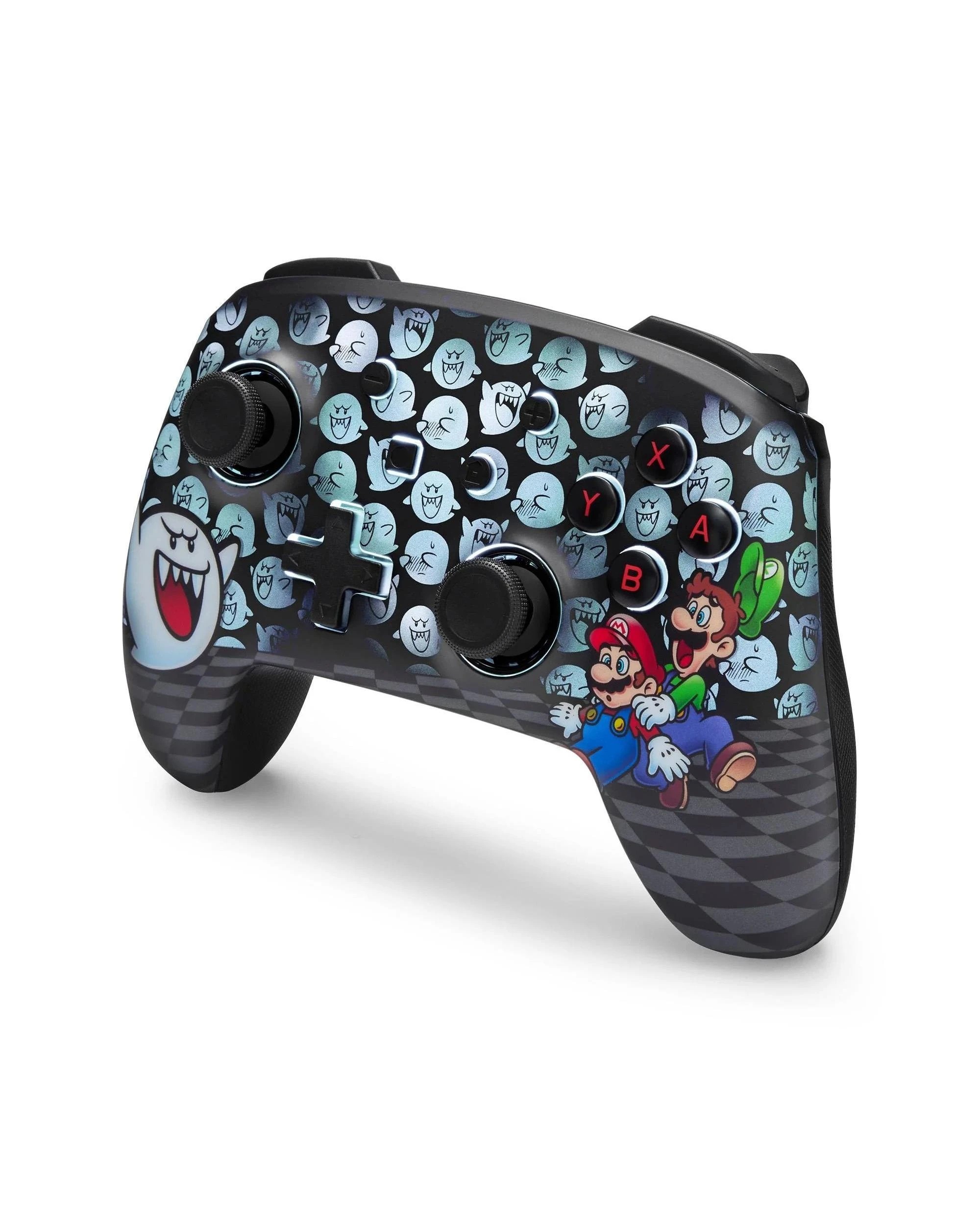 8 PowerA Lumectra Enhanced Wireless Controller For Nintendo Switch - Mario Boo - Black, 8 of 10