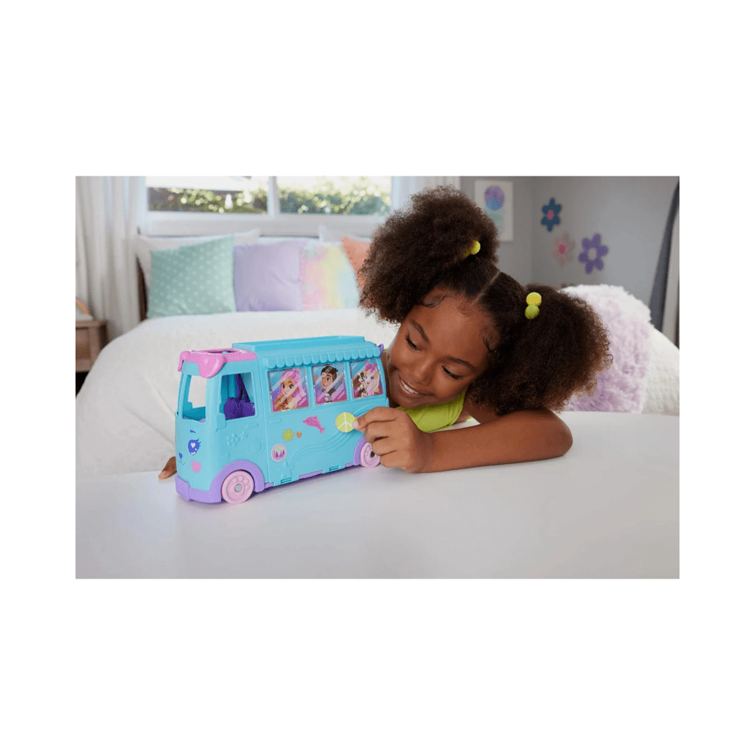 6 Mattel Polly Pocket Pet Mobile Adventure Playset - Multi, 6 of 6