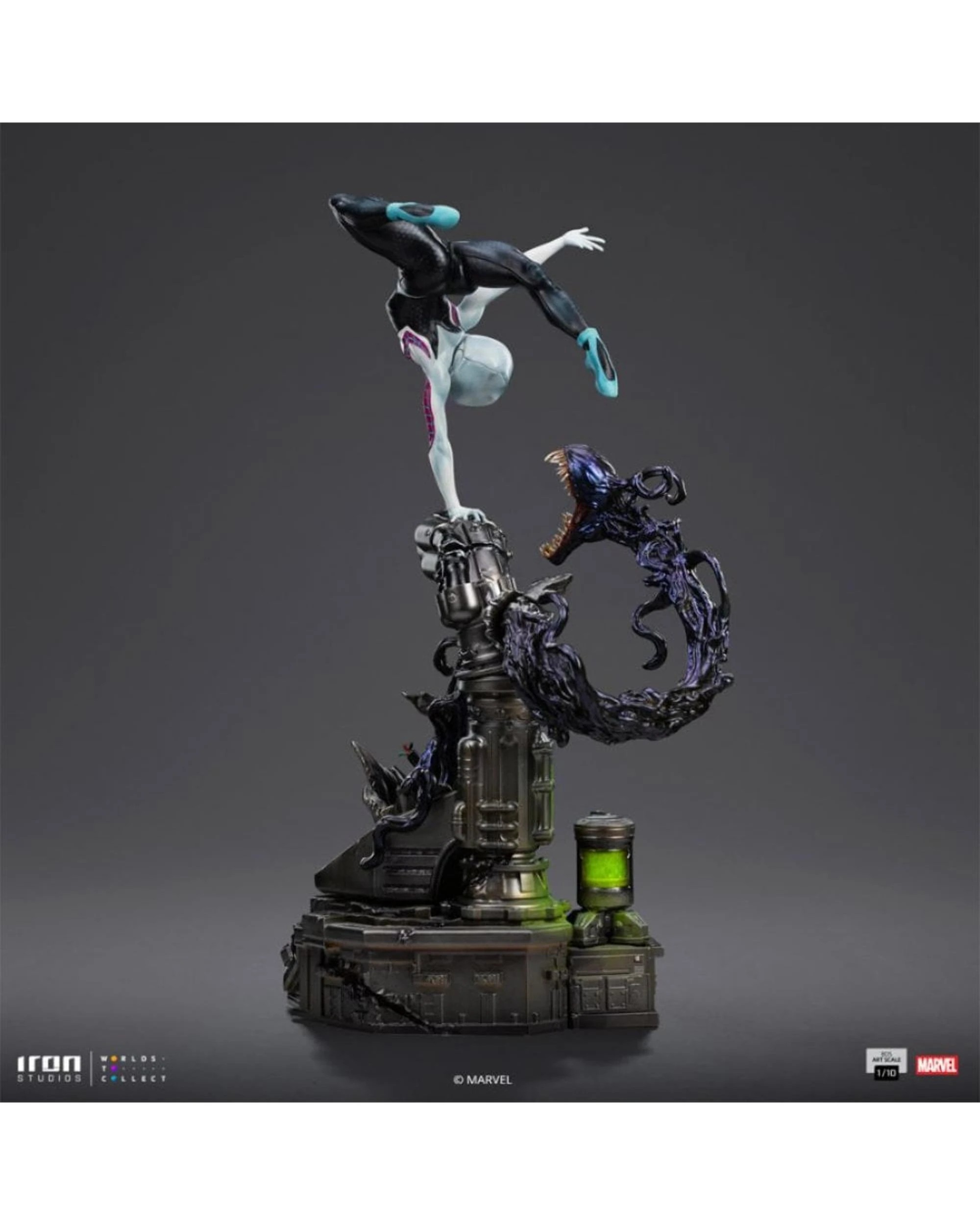 5 Marvel Spider-Man Ghost-Spider 1:10 Scale Statue, 5 of 9