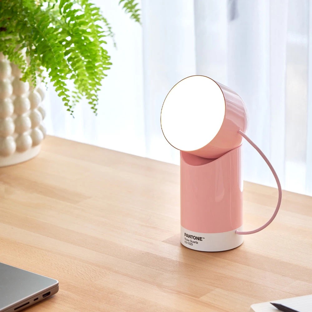 2 Lexon Orbe Portable Led Lamp With Moving Head PANTONE - Rose Pink - Green, 2 of 6