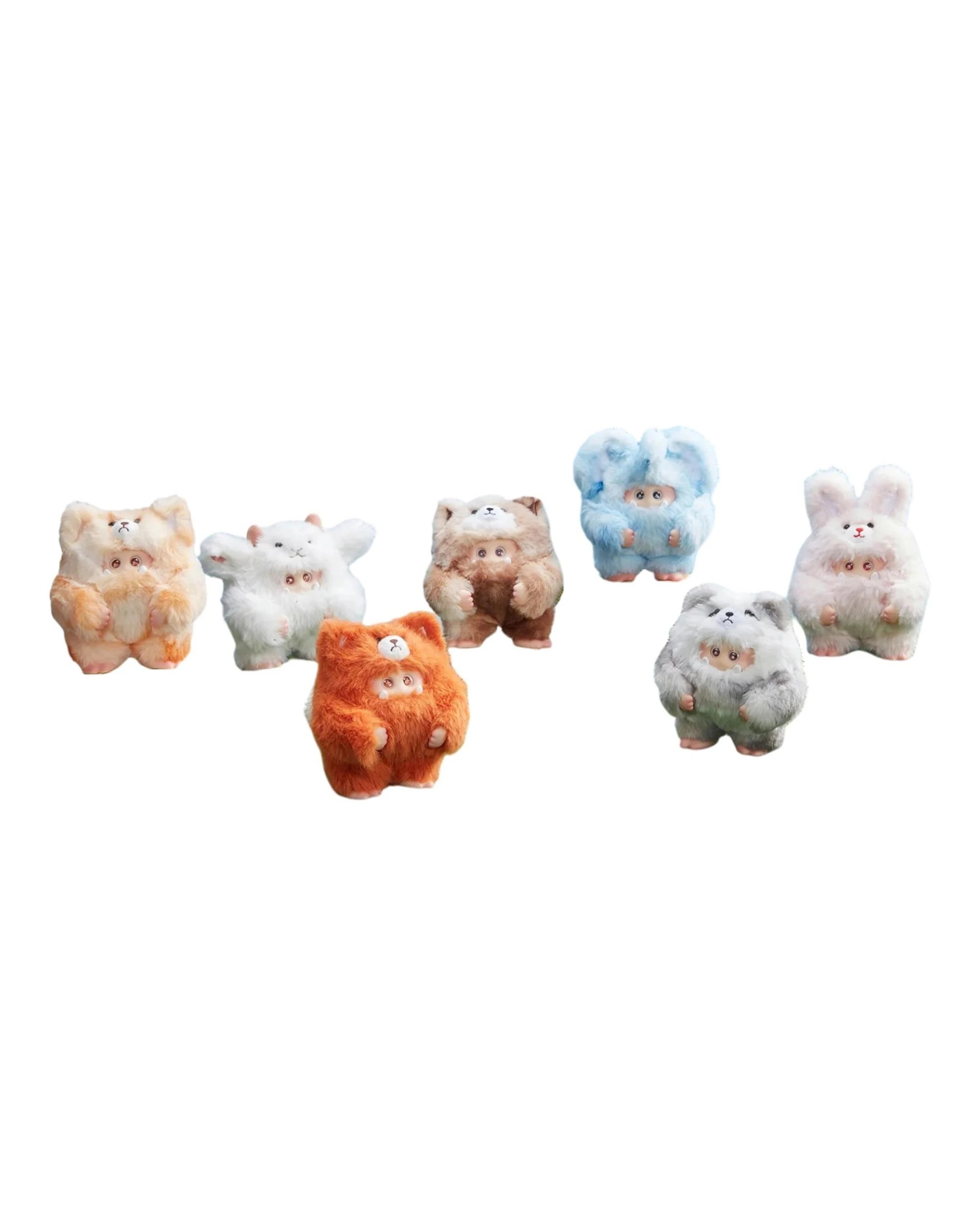 2 OHKU Giggle Monster Furry Forest Series Plush Blind Box, 2 of 8