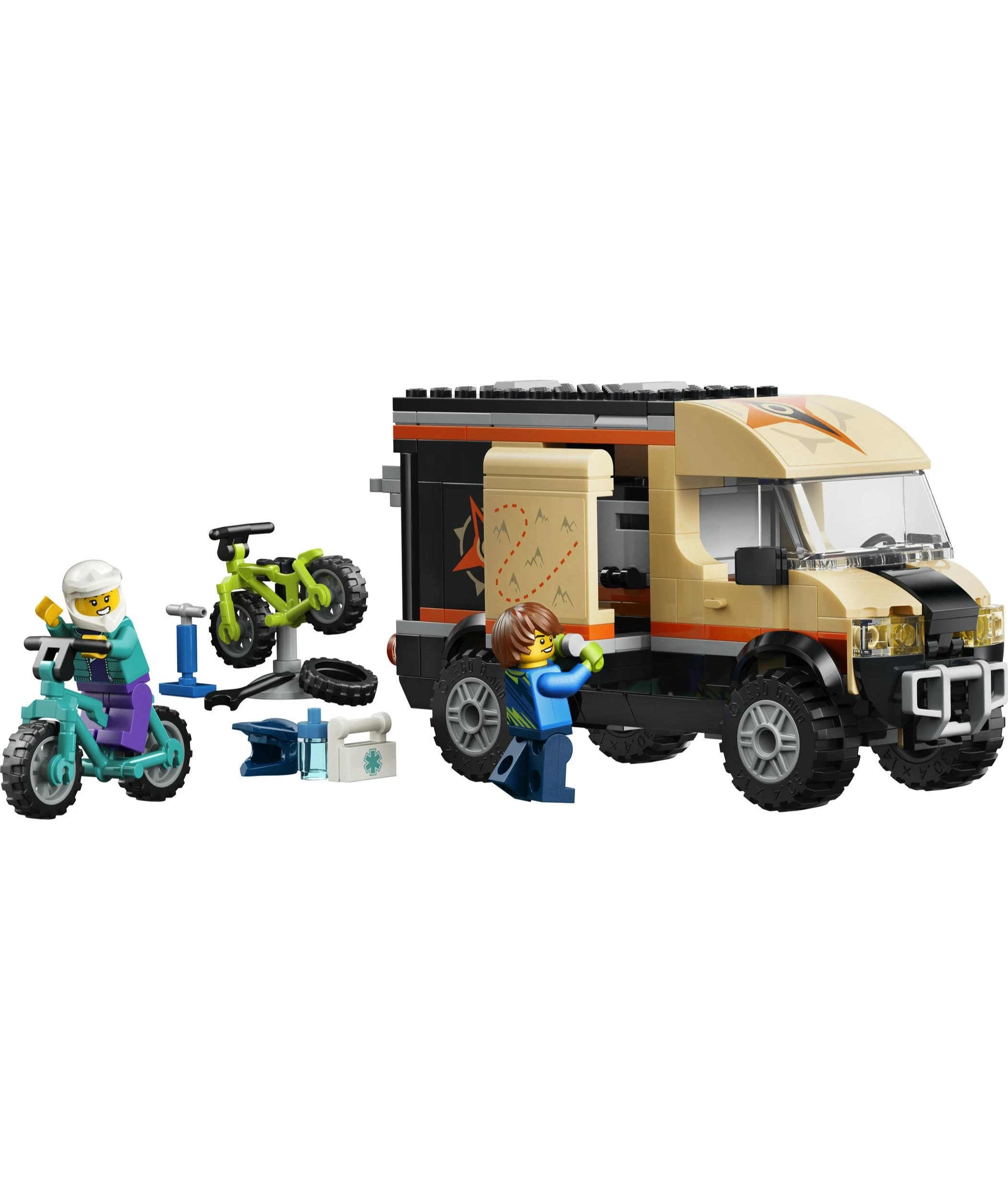 2 LEGO City Mountain Bike Adventure Van 60512, 2 of 9