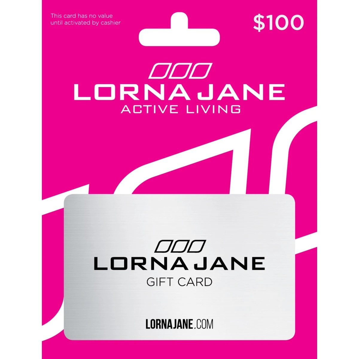 1 Lorna Jane $100 Gift Card