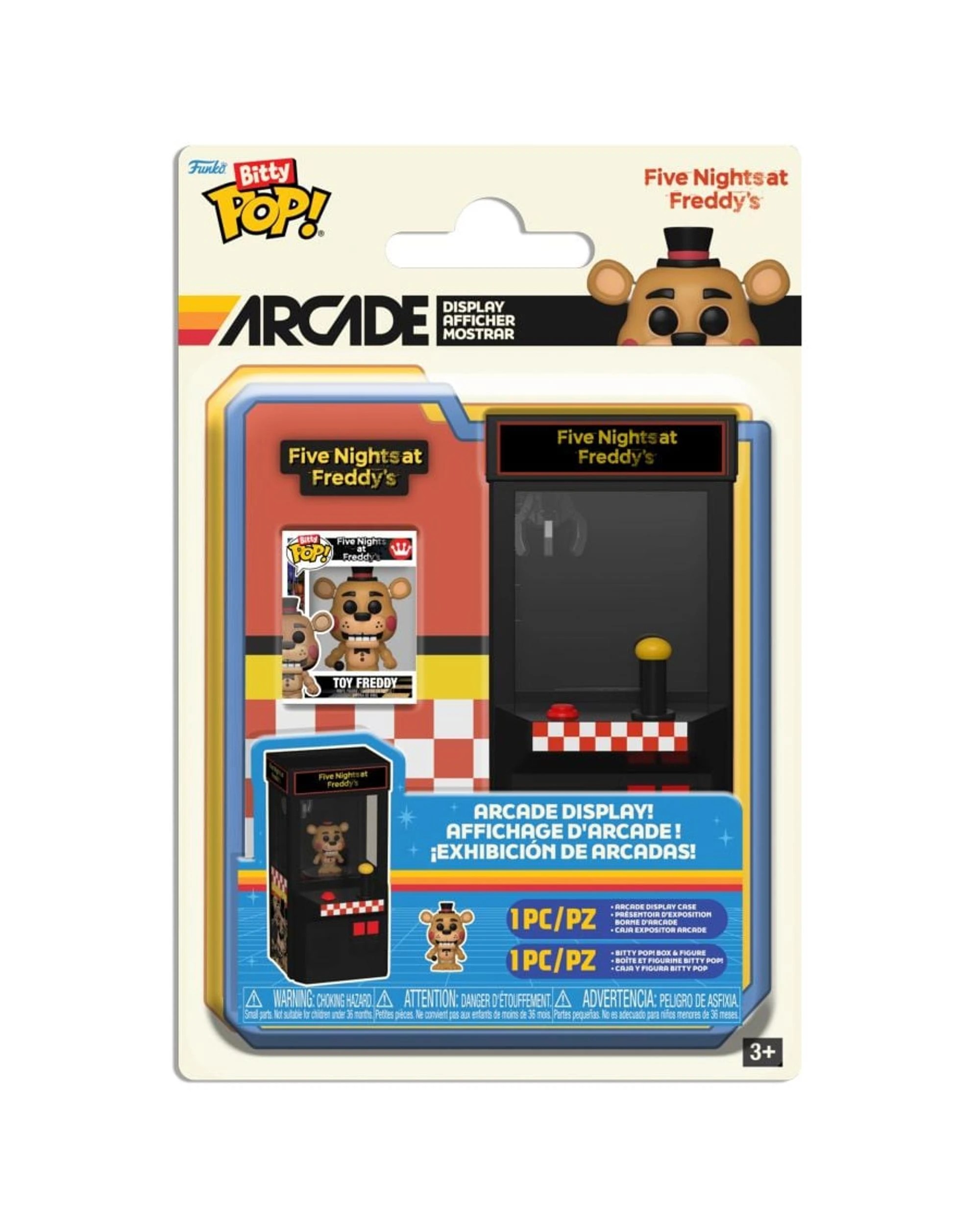 6 Five Nights at Freddy's Toy Freddy Arcade Bitty POP! Funko POP! Vinyl, 6 of 6
