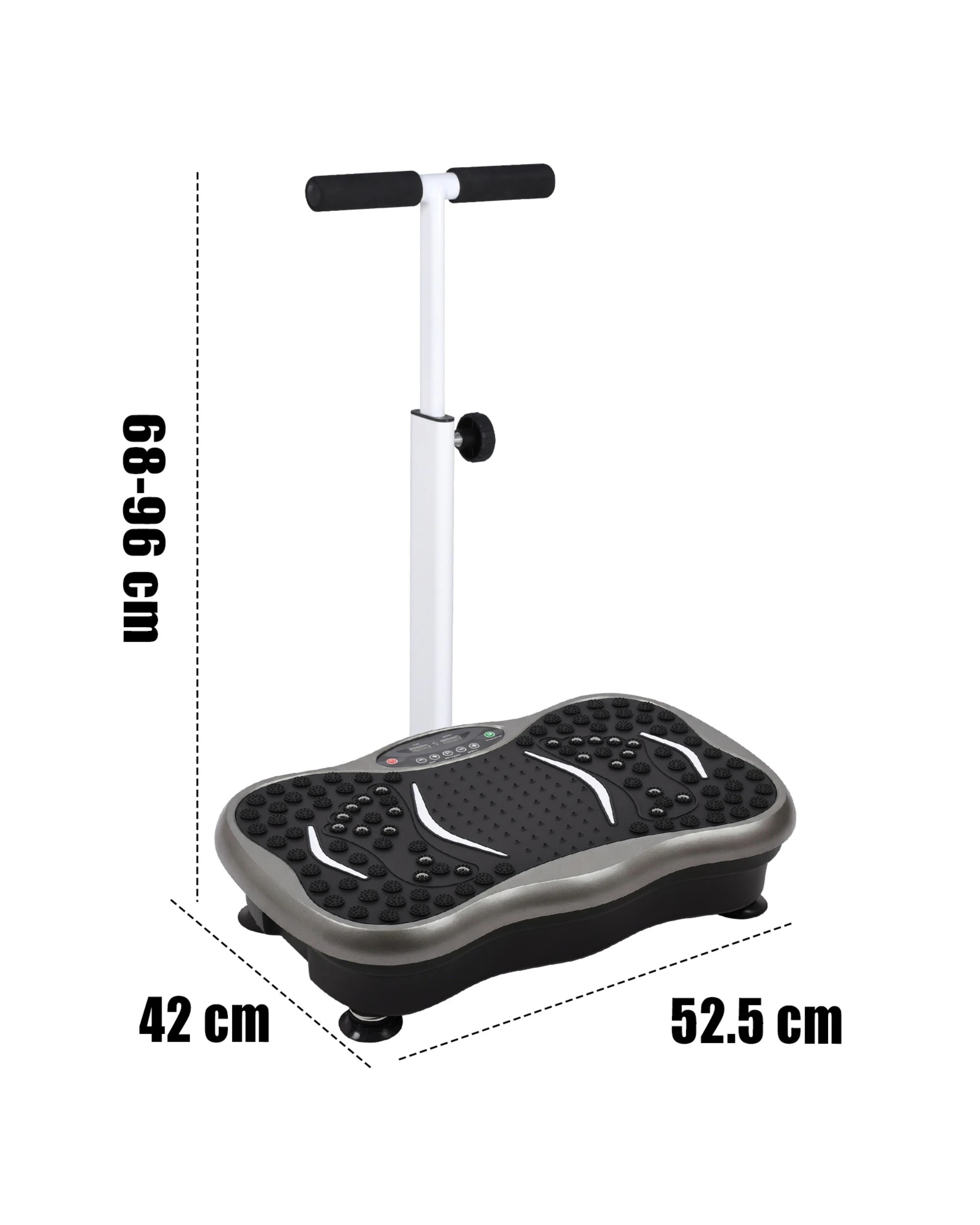 7 Advwin Vibration Plate Exercise Machine with Adjustable Handle - Grey, 7 of 7