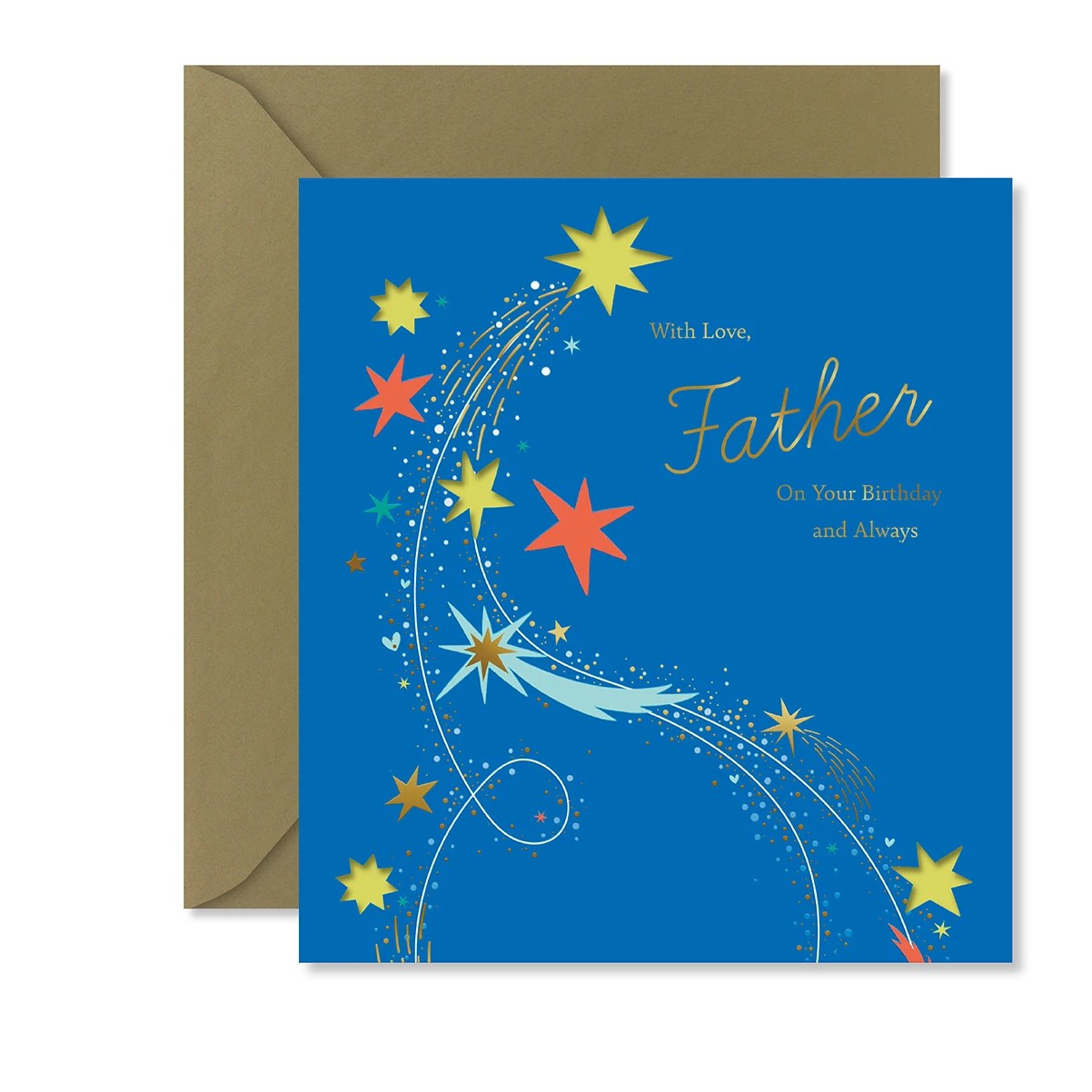 1 Hallmark Birthday Card for Father - Stars, 1 of 3