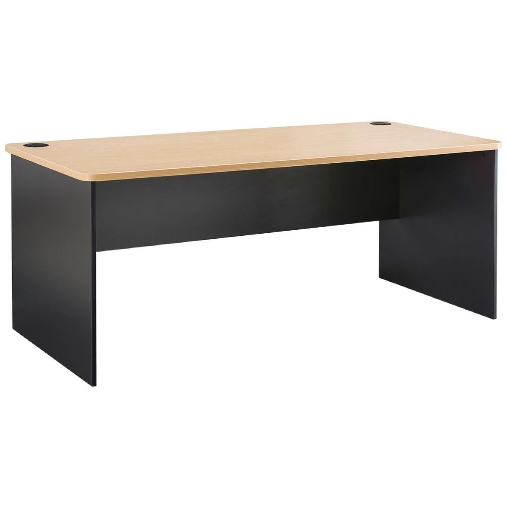 1 Toro Straight Desk 1800mm Maple/Grey Desks, Tables and Workstations, 1 of 6