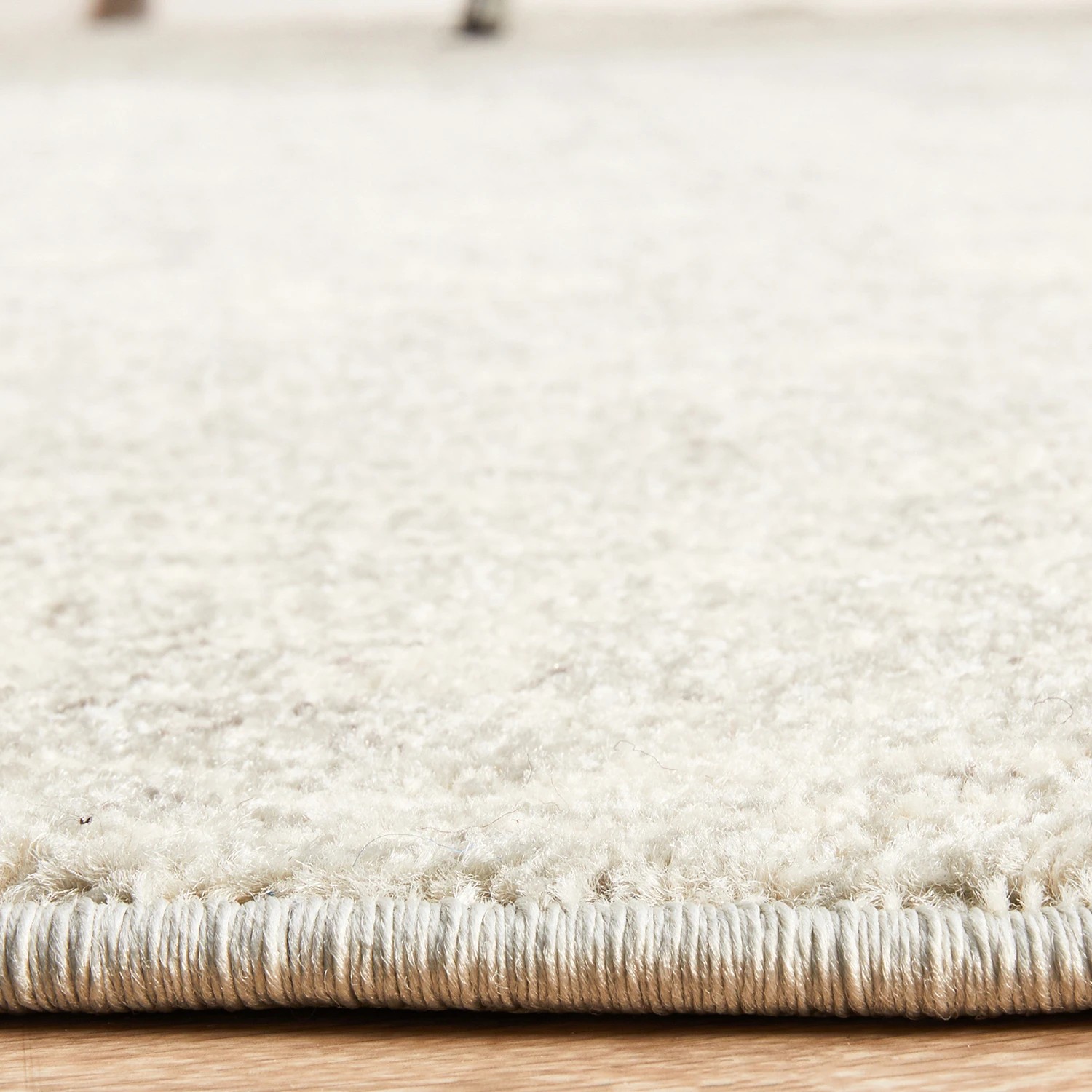 7 Common Ground Rugs Encore 252 200x200cm - Medium Round Power Loomed Pet Friendly Rug - Silver, 7 of 9