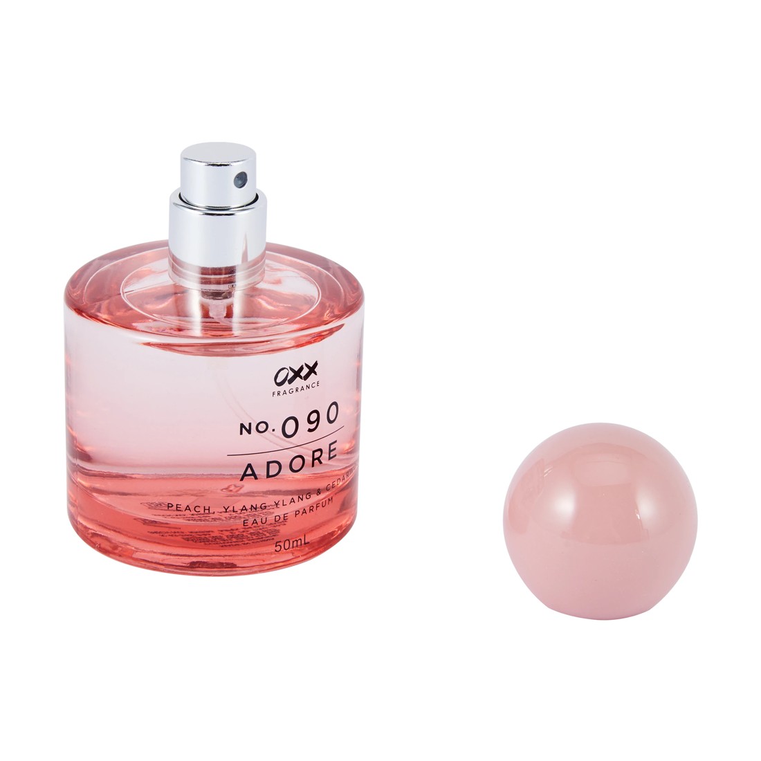 3 OXX Fragrance No. 090 Adore Eau De Parfum 50ml - Peach, Ylang Ylang and Cedarwood, 3 of 5