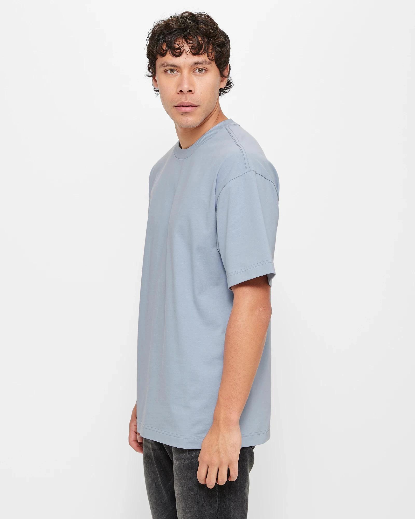 3 Commons Heavy Oversized T-Shirt PALE BLUE, 3 of 5