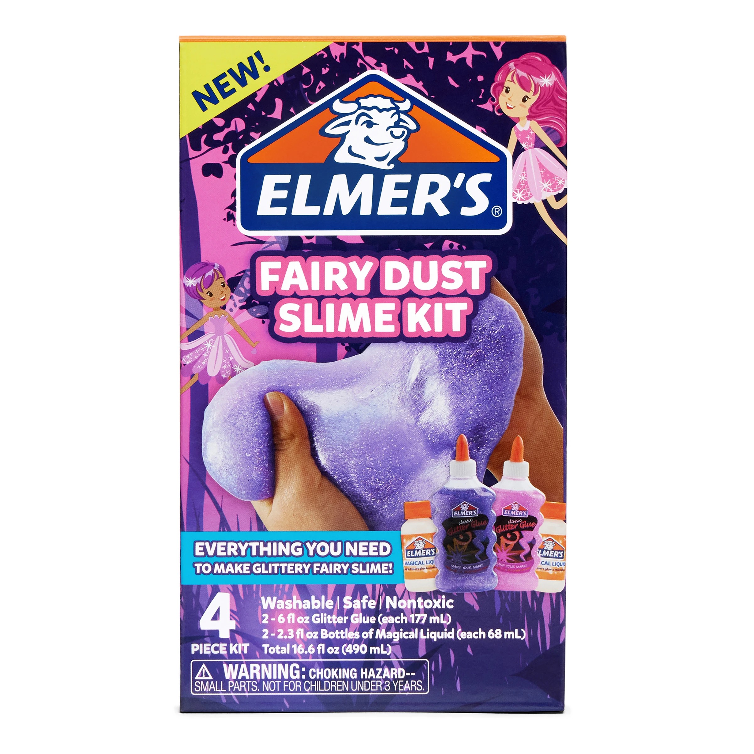 1 4 Piece Elmer’s Fairy Dust Slime Kit, 1 of 7