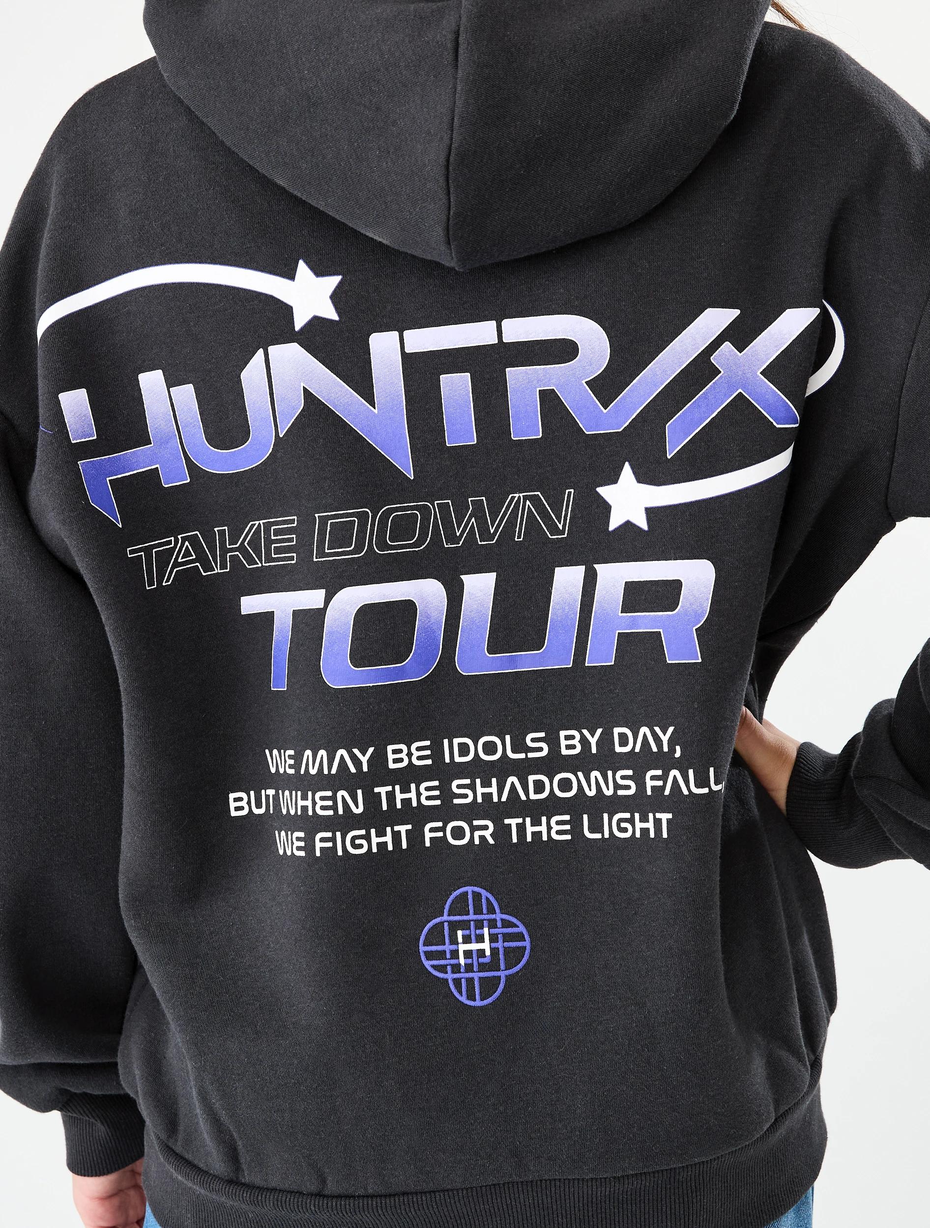 6 KPop Demon Hunters License Oversized Hoodie Asphalt Dh, 6 of 8