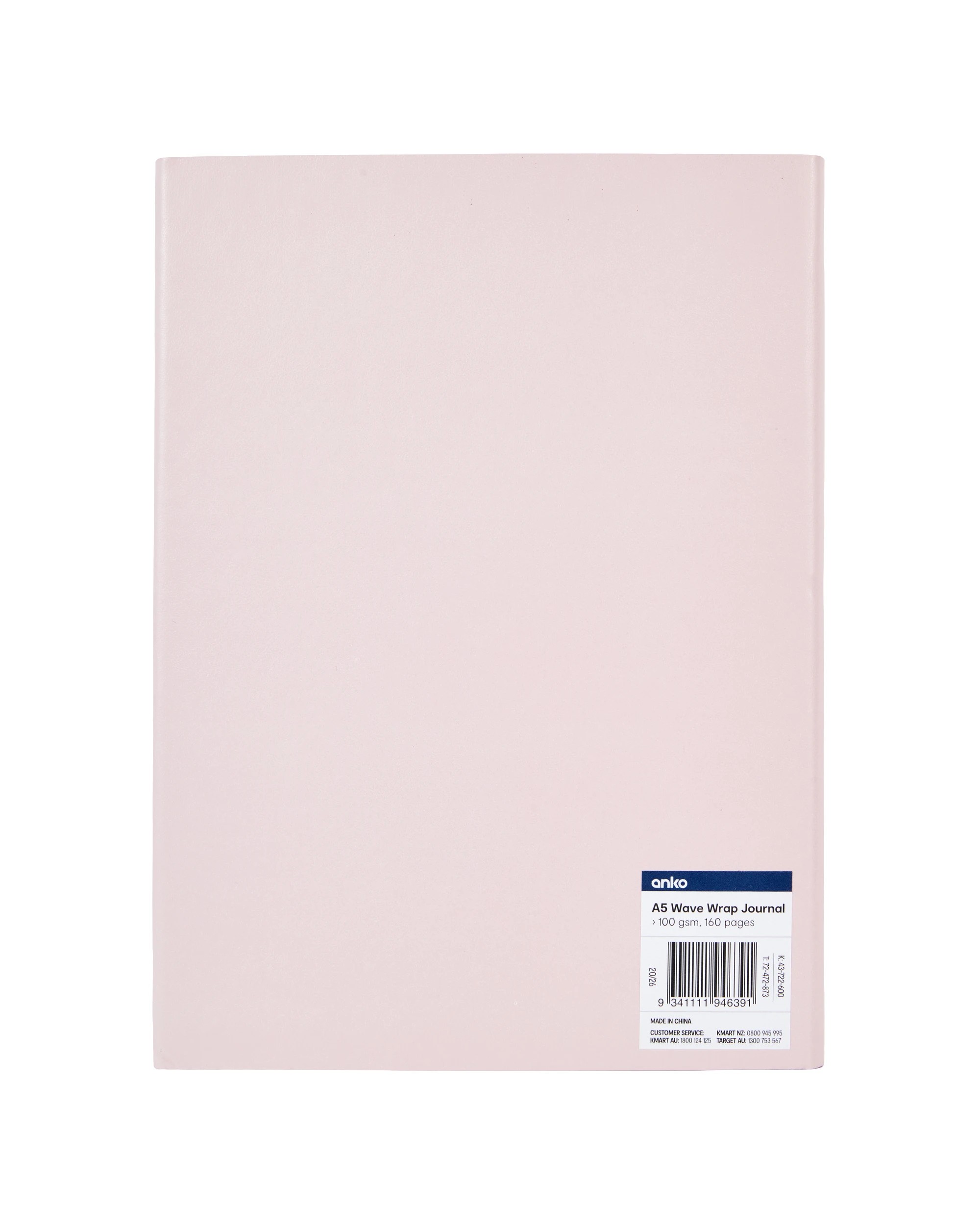 5 A5 Journal Pink Envelope Wrap 100gsm 160 Pages, 5 of 5
