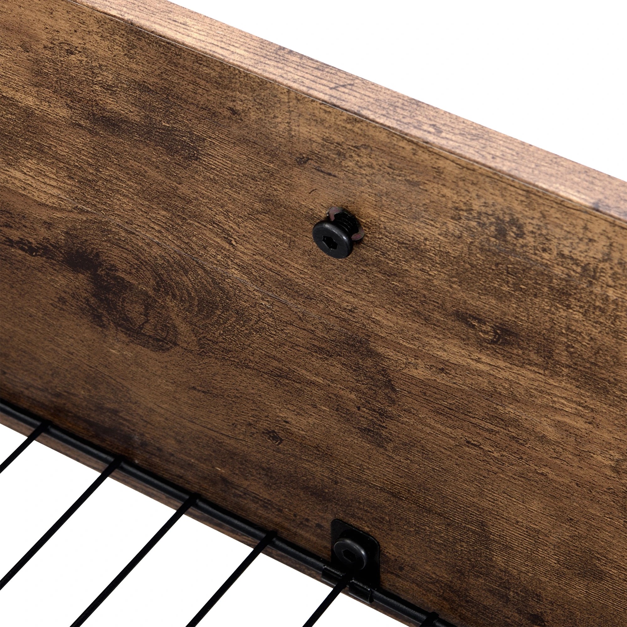 5 Levede 4pcs Double Size Drawers in Wooden Brown Colour, 5 of 6