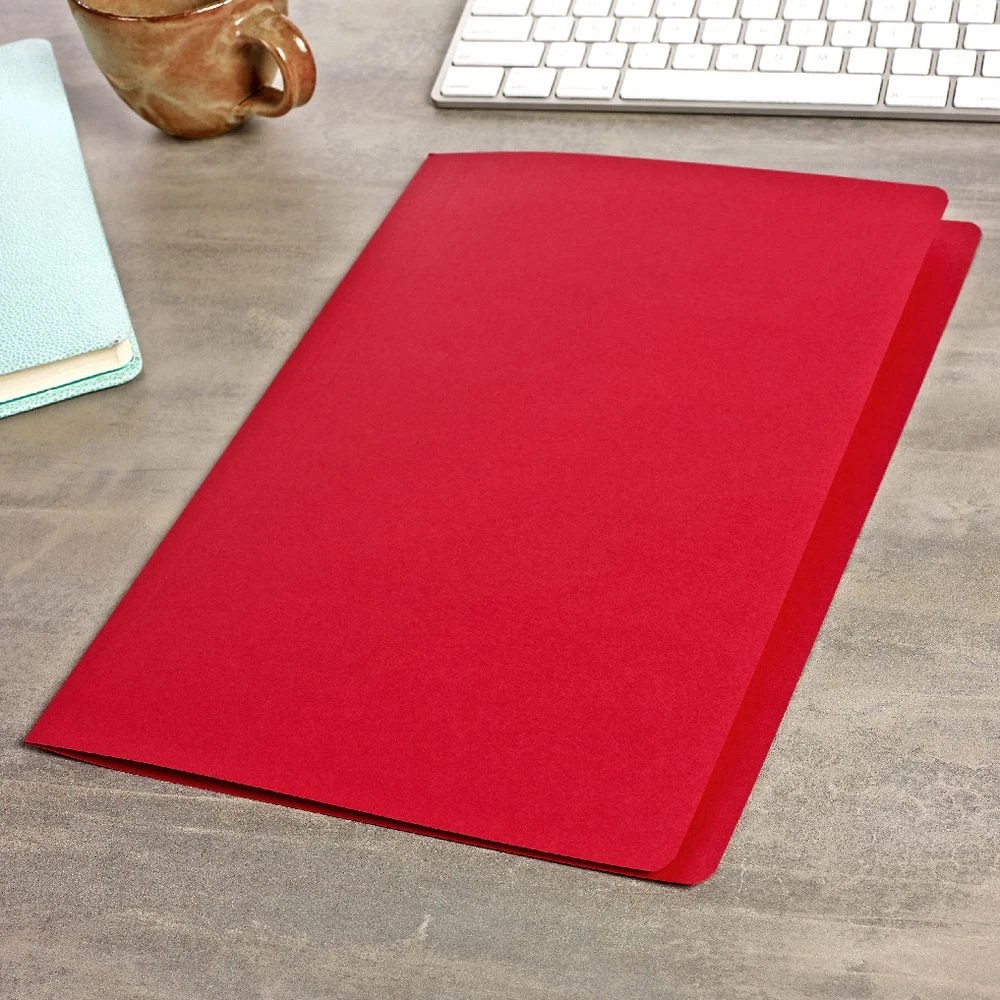 3 Avery Foolscap Manila Folder Red 100 Pack, 3 of 3