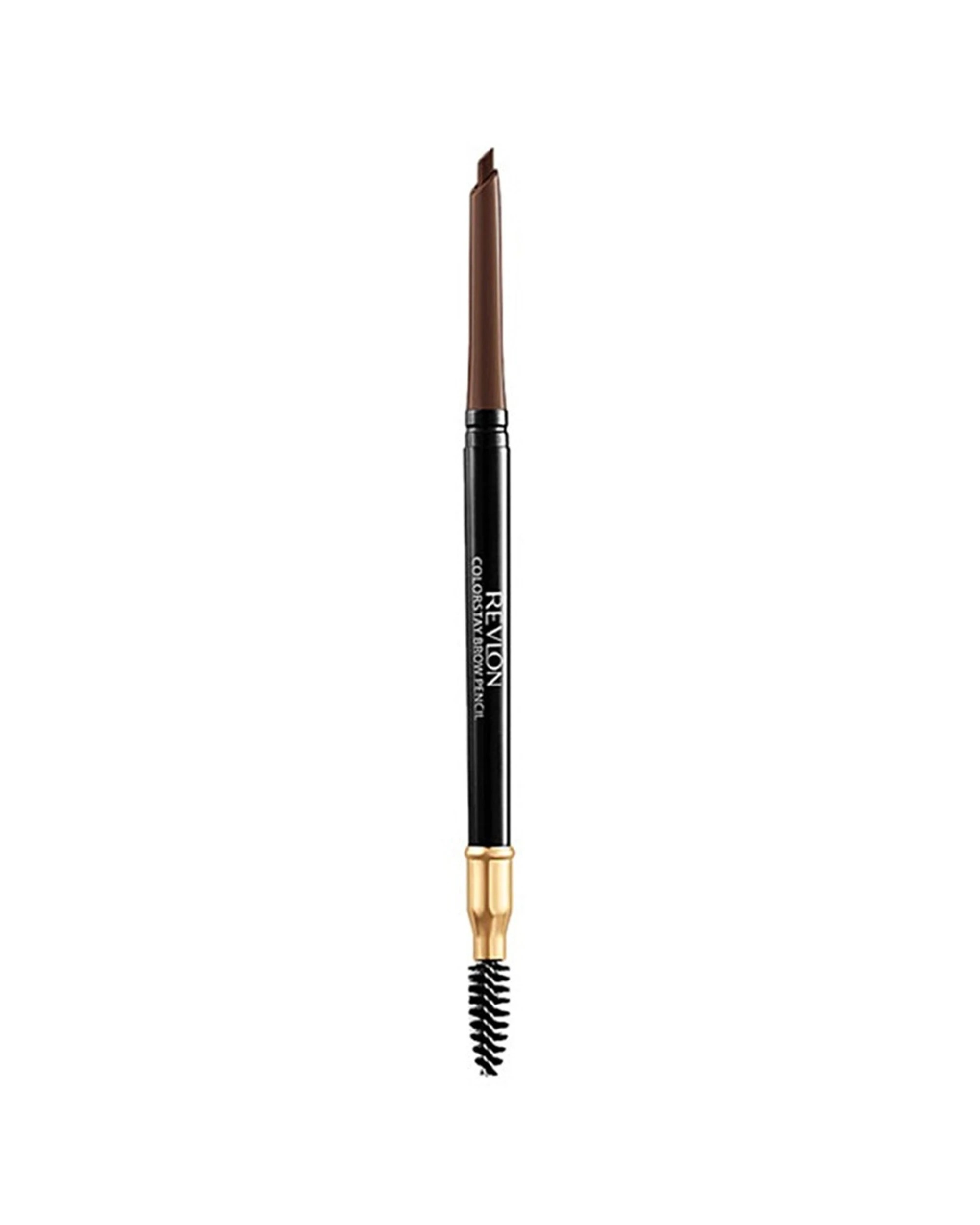 1 Revlon Colorstay Brow Pencil Eyebrow Liner With Angled Tip & Spoolie 75ml Auburn, 1 of 1