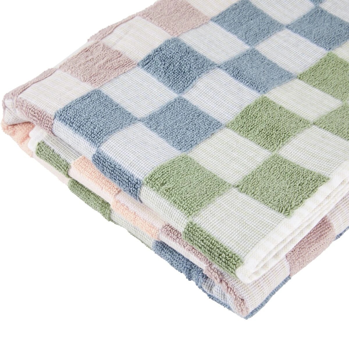 4 Check Cotton Bath Towel, 4 of 6