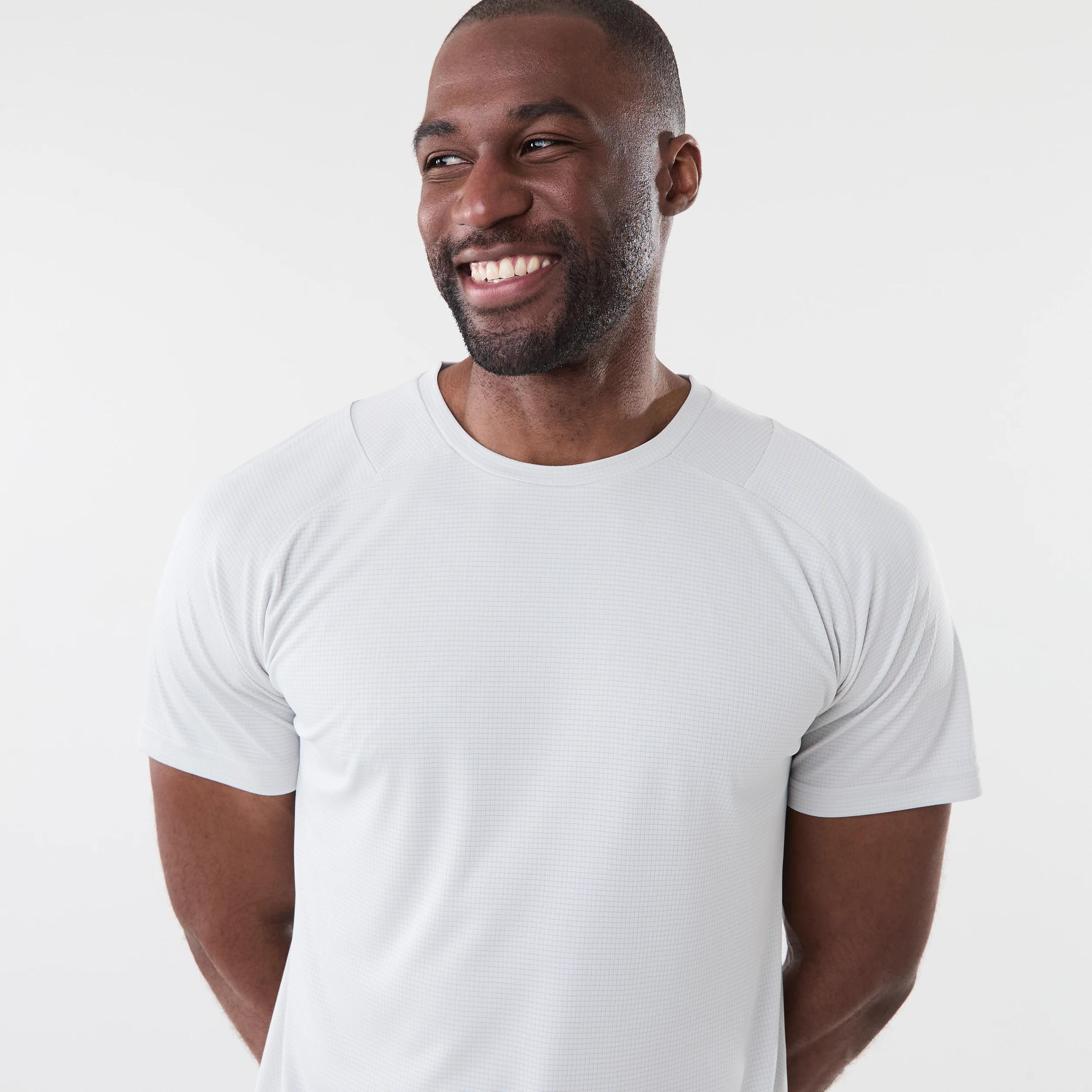 4 Active Mens Performance T-shirt LUNAR ROCK, 4 of 7