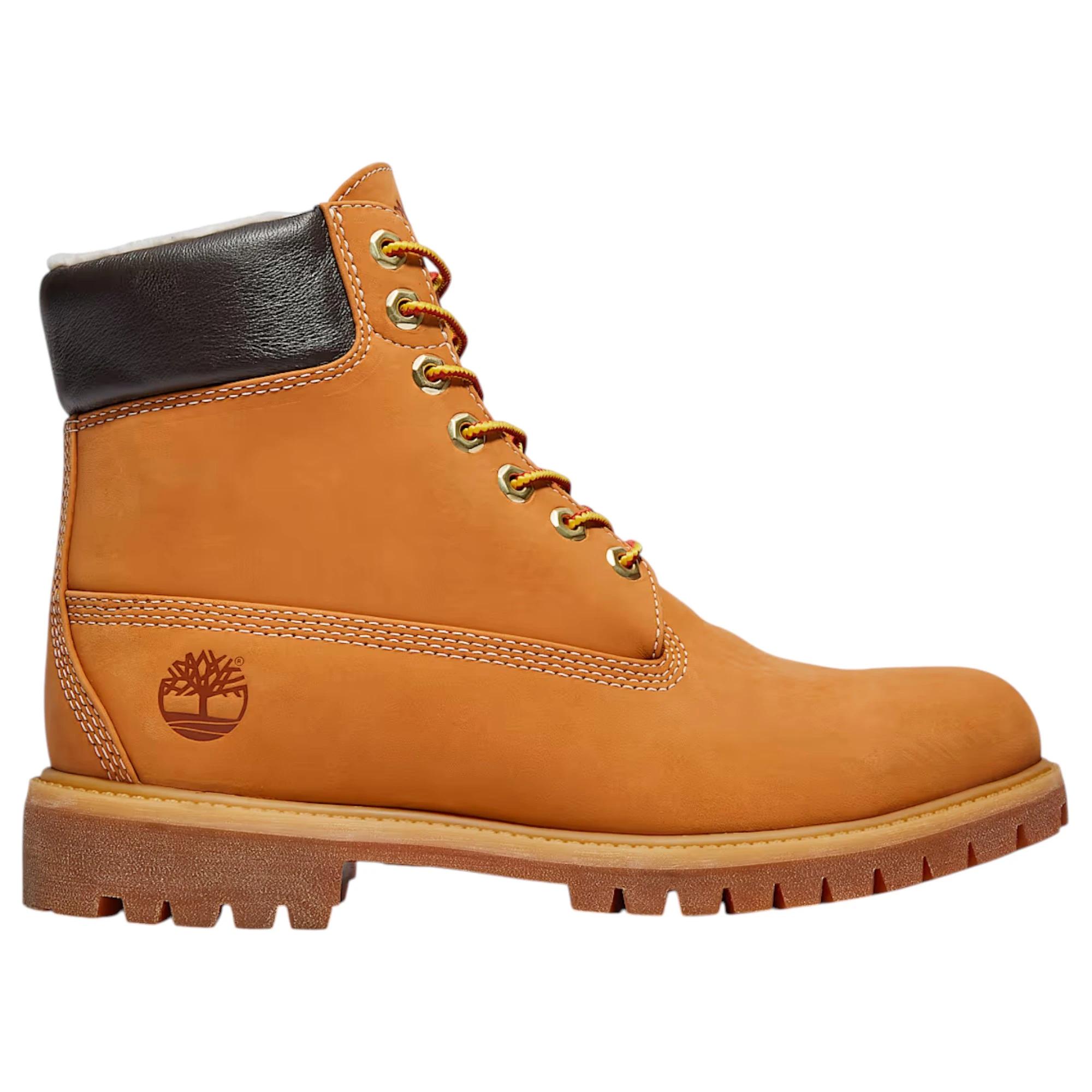 3 Timberland Mens 6-Inch Premium Waterproof Winter Warm-Lined Wide Boot WHEAT, 3 of 7