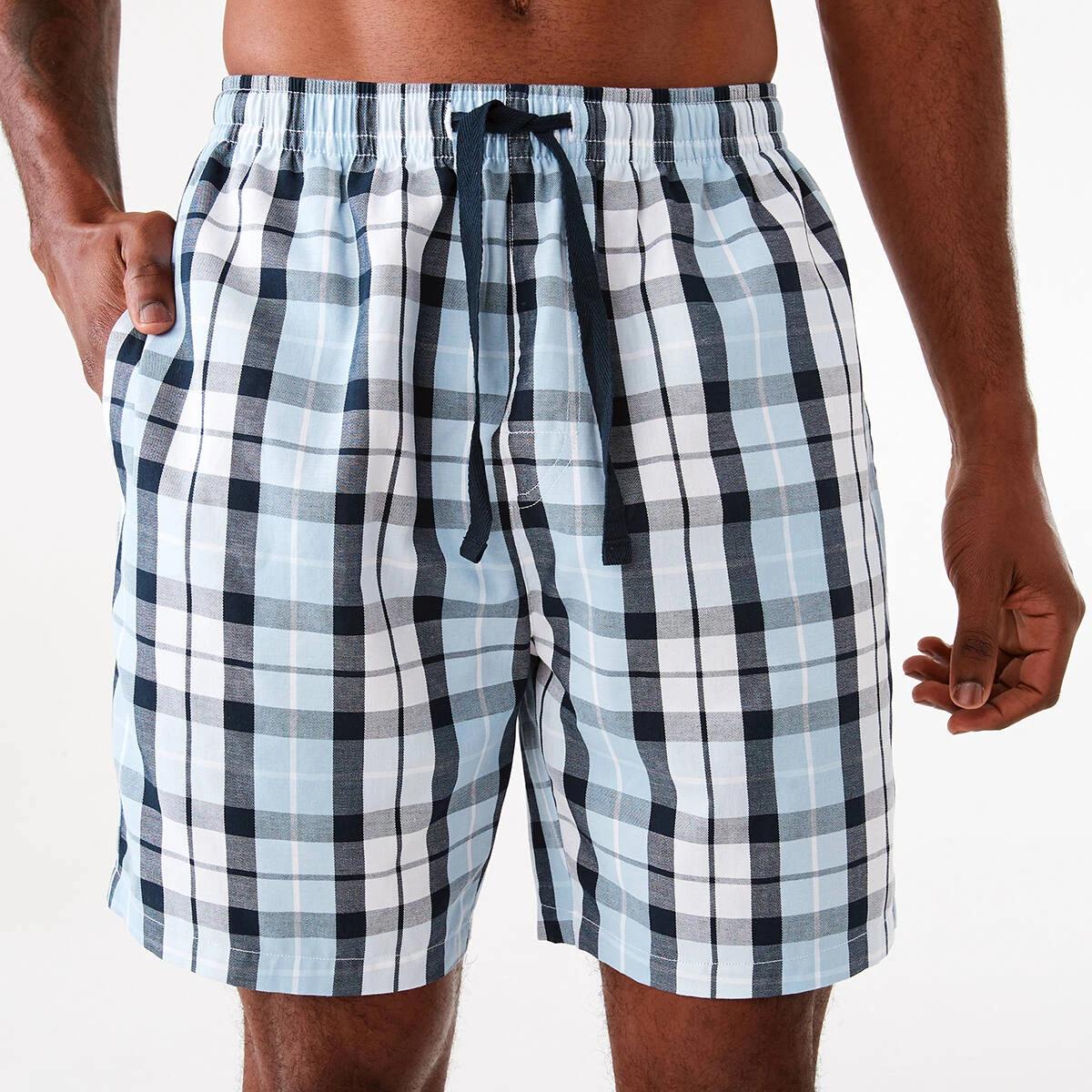 1 Woven Check Shorts Sail Chck, 1 of 7