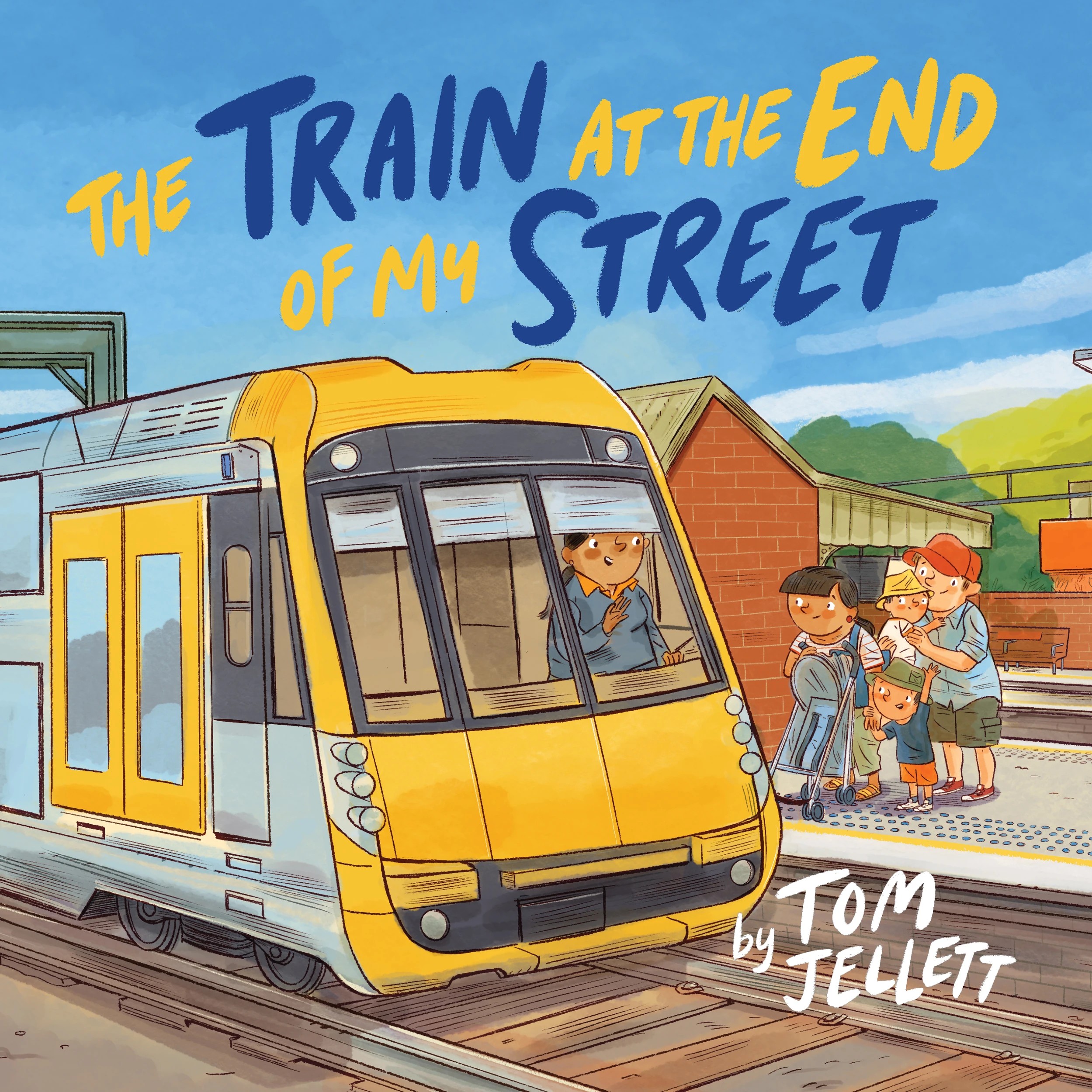 1 The Train at the End of My Street by Tom Jellett - Book