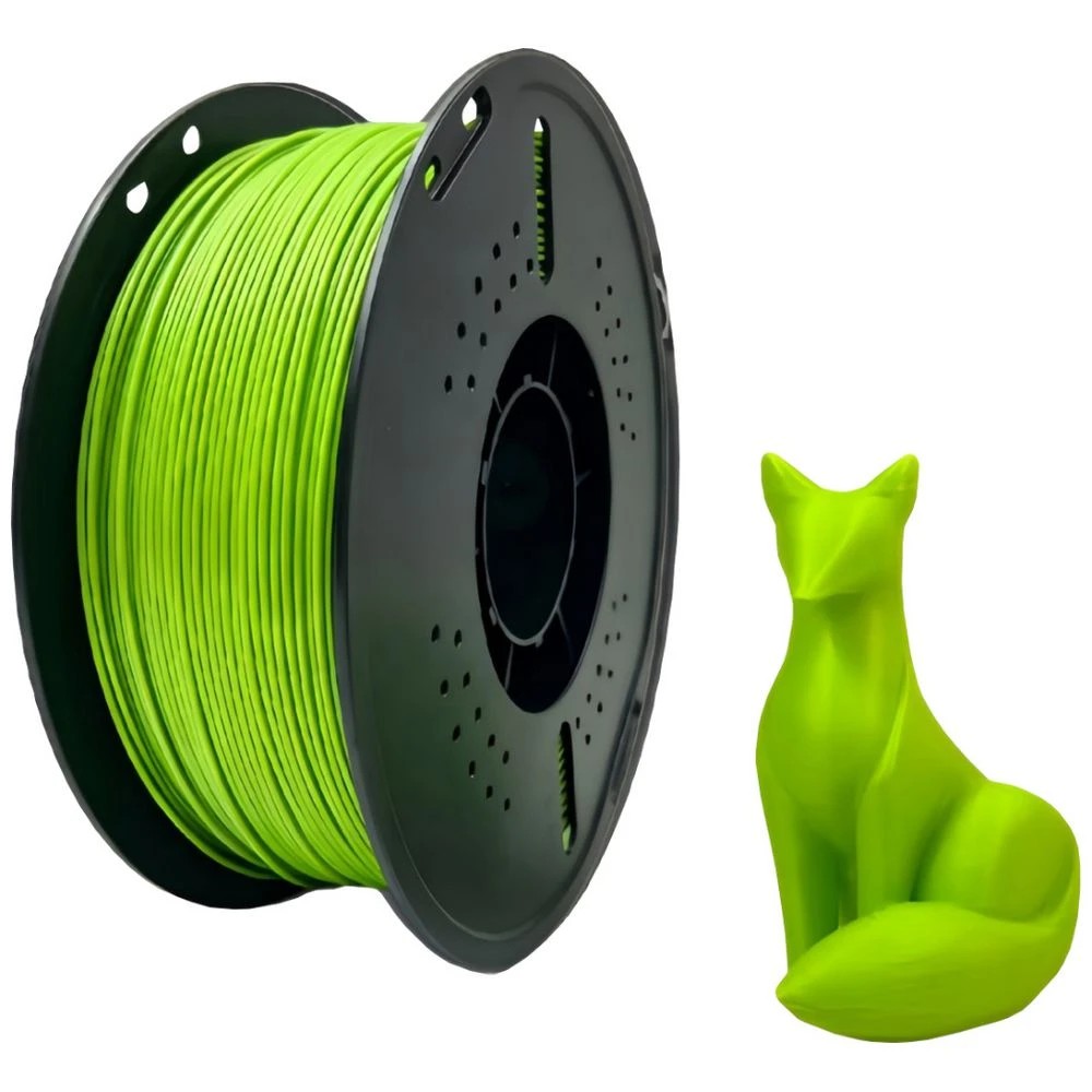 1 Keytek PLA 3D Printer Filament Lime Green, 1 of 2