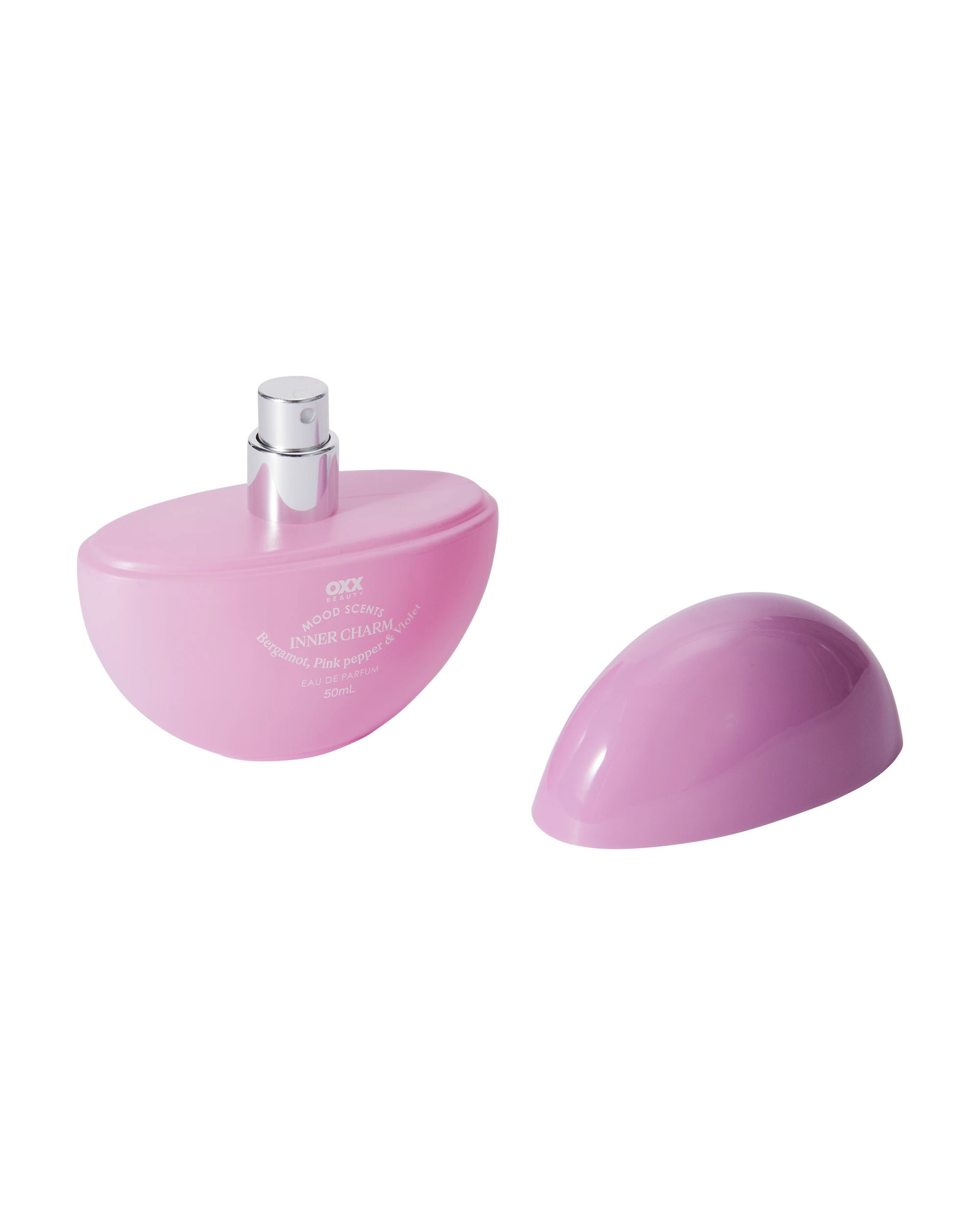 3 OXX Fragrance Mood Scents Inner Charm Eau De Parfum 50ml - Bergamot, Pink Pepper and Violet Scents, 3 of 6