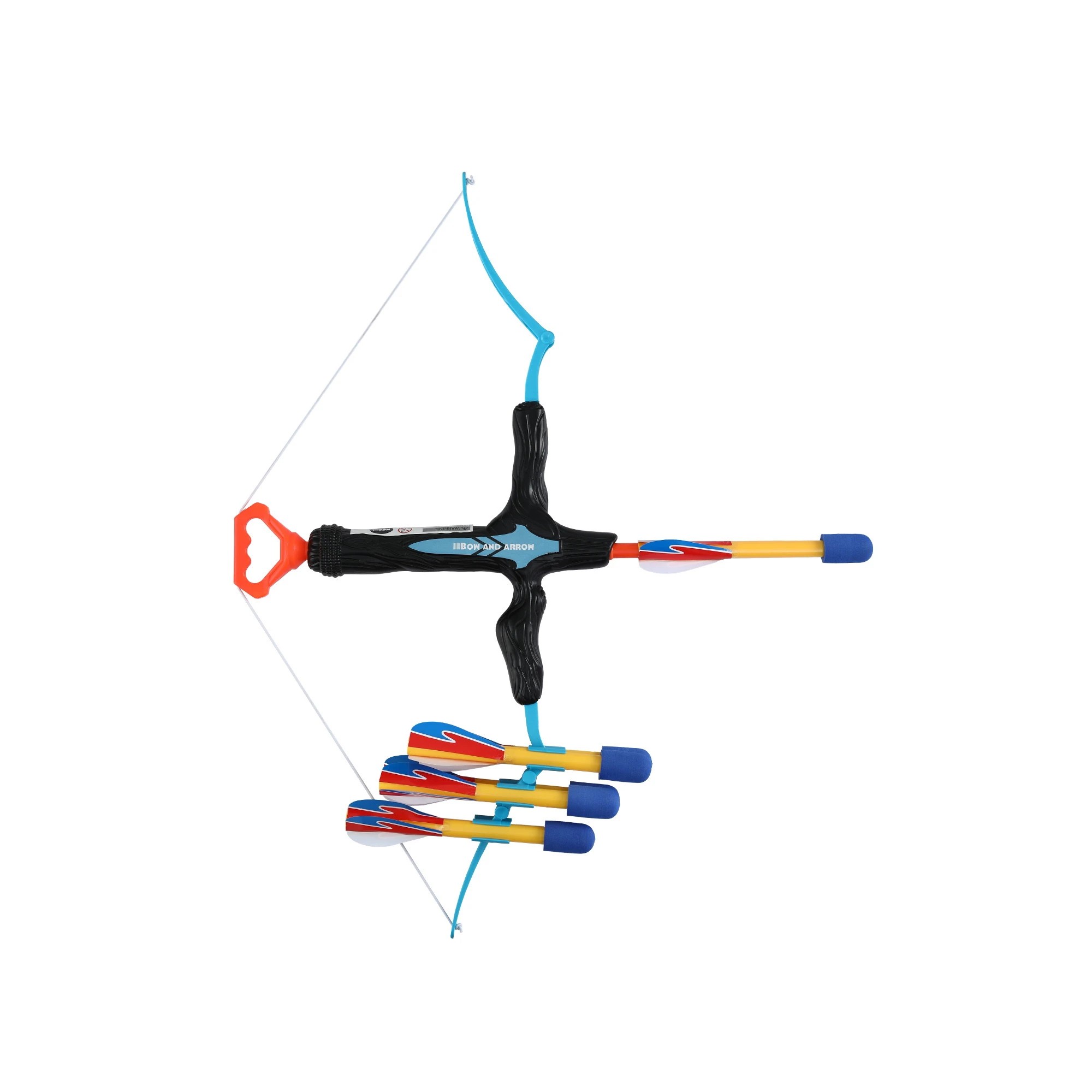 1 Keezi Kids Bow and Arrow Set Outdoor Sport Game Archery Toys 6 Arrows Children Gifts - Blue, 1 of 9