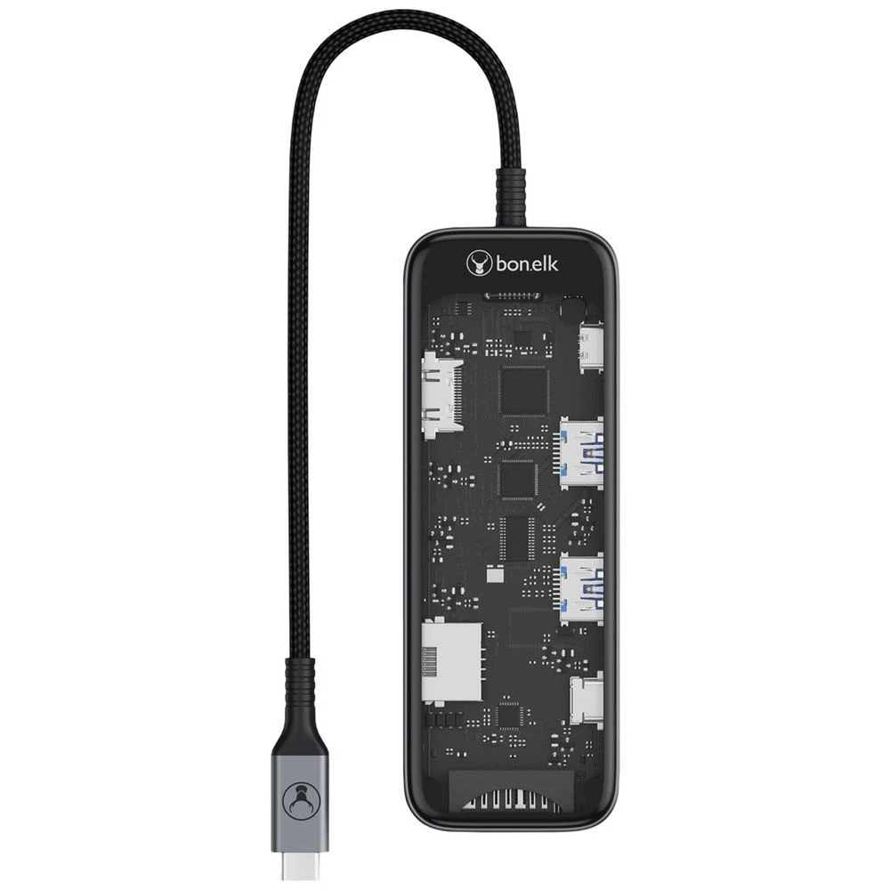 3 Bonelk Vision USB-C 8-in-1 Multi-Port Hub, 3 of 6