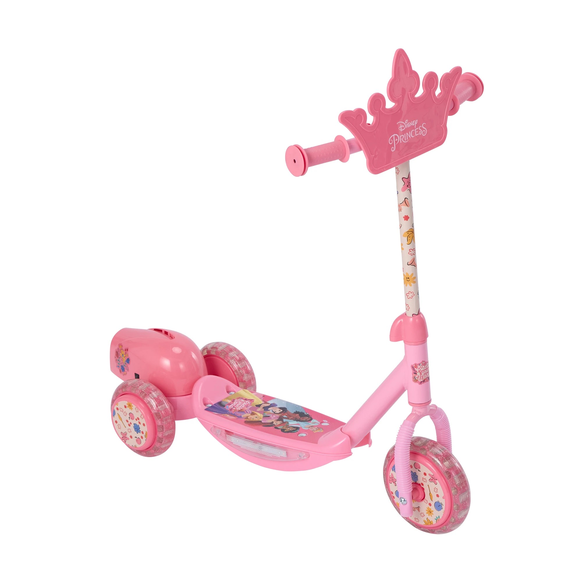 1 Disney Princess Light Up Bubble Scooter, 1 of 10