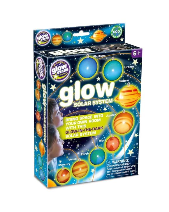 Original Glow Stars Glow Solar System 8 Pieces