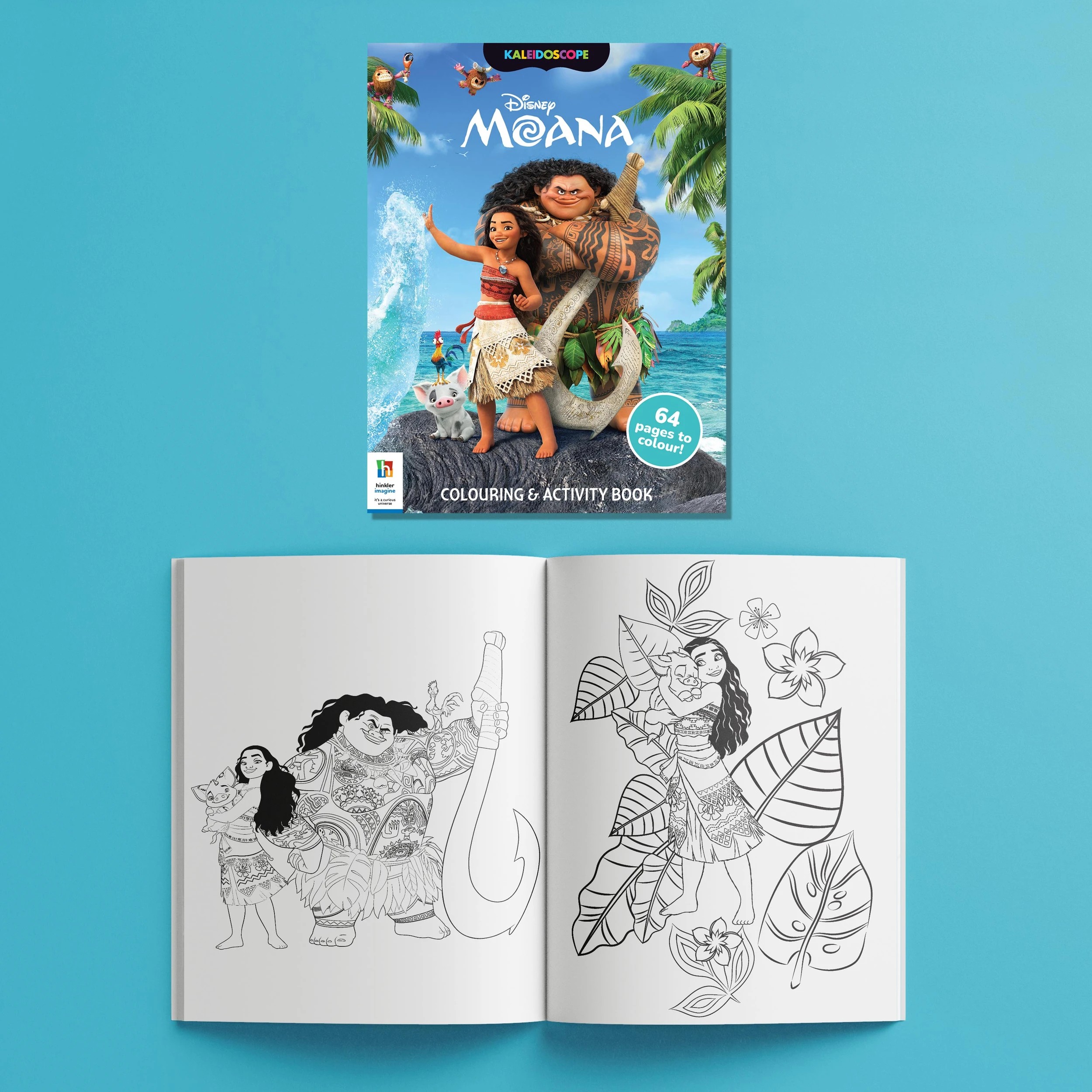 6 Kaleidoscope Disney Moana Colouring and Activity Kit - Book, 6 of 7