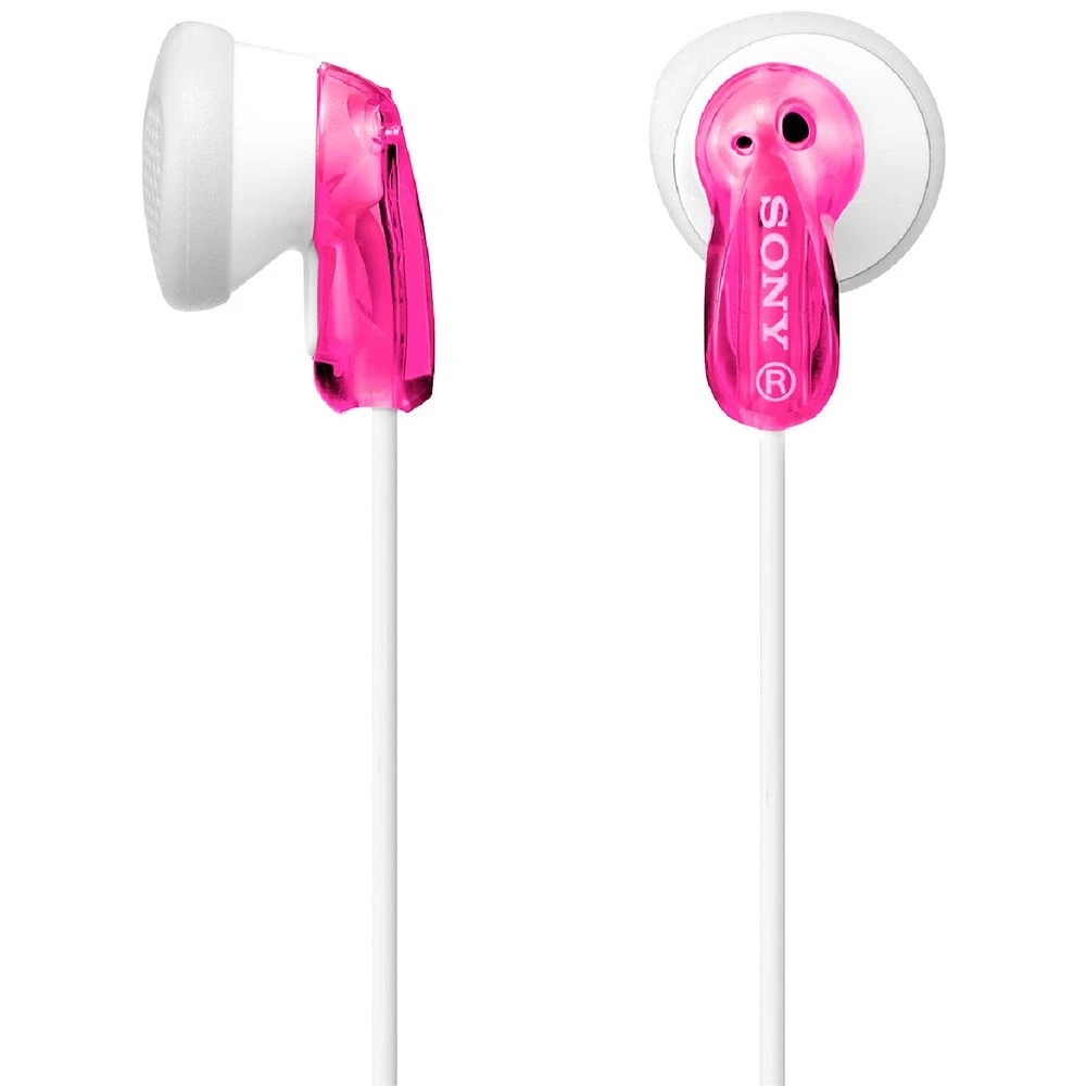 1 Sony Earphones Pink EPLP, 1 of 2