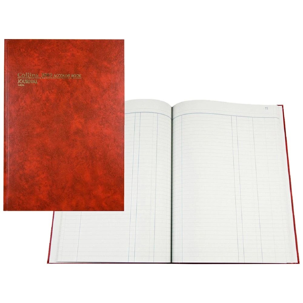 1 Collins Debden 3880 A4 Account Book Journal, 1 of 2