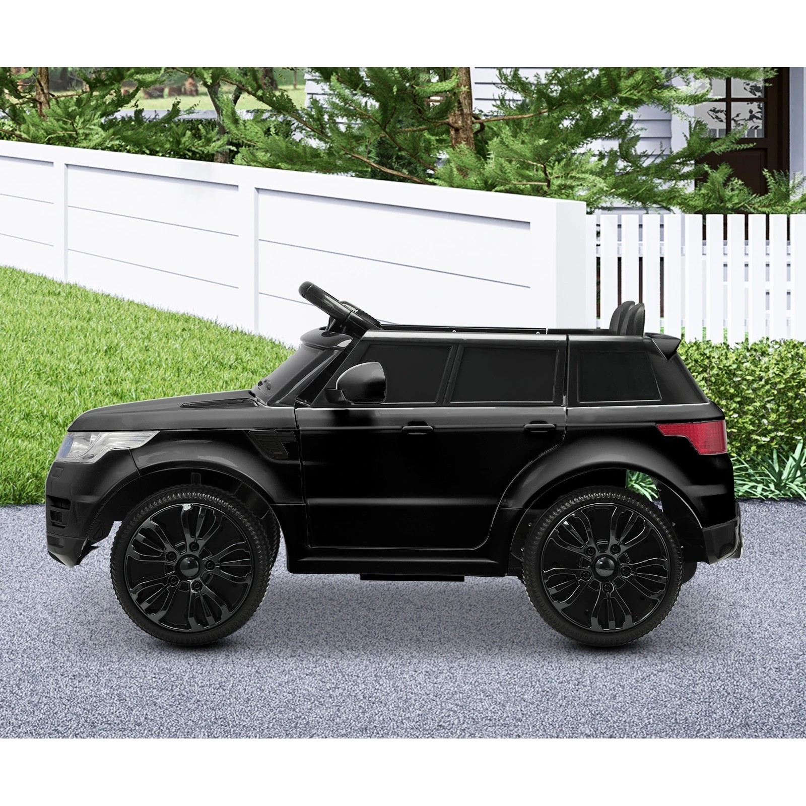 7 Mazam Ride On Car Electric Vehicle Toy Remote Cars Kids Gift Mp3 Led Light 12v
 - Black, 7 of 10