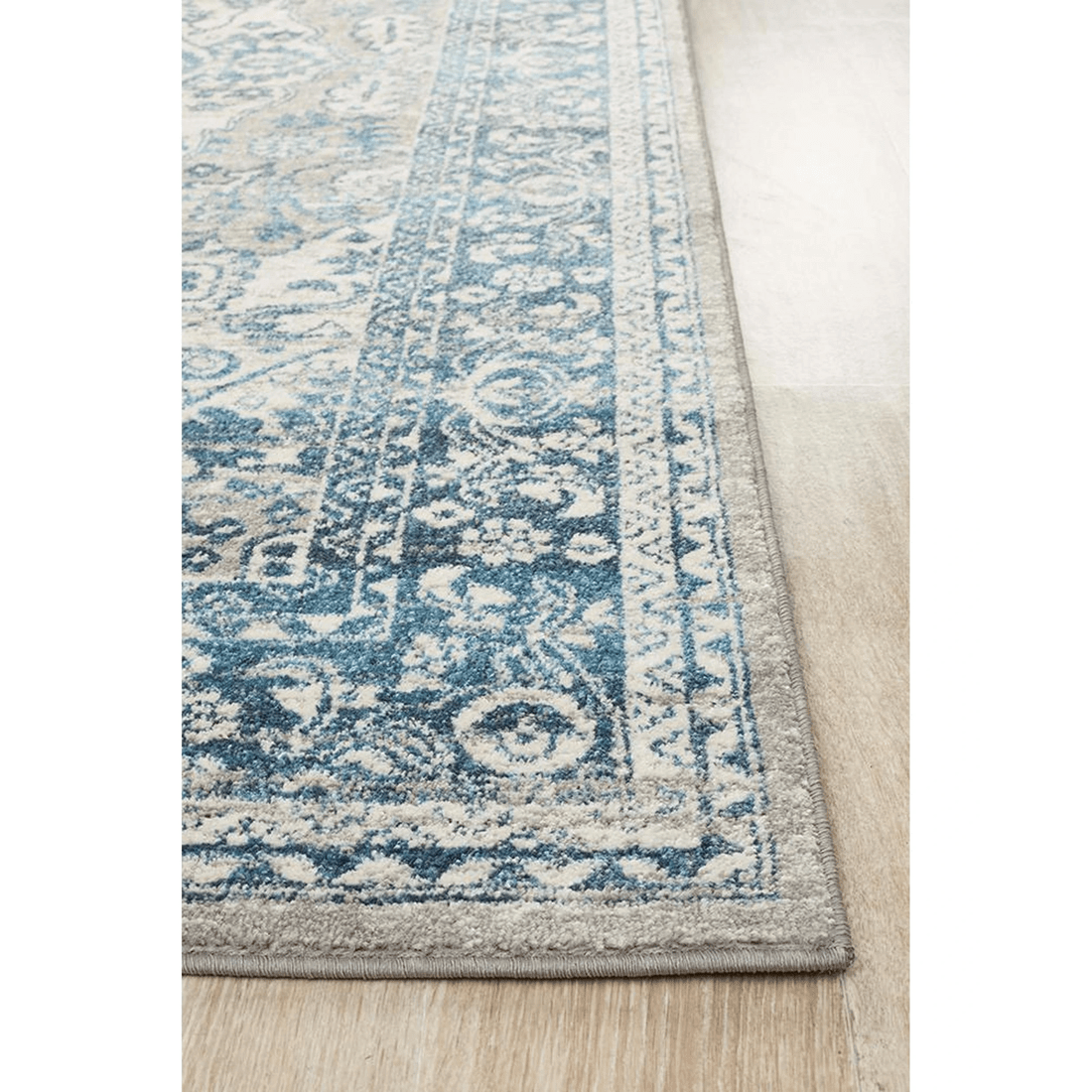 5 Rug Culture Babylon 207 Blue - Polypropylene Power-Loomed Rug, 10mm Pile (Made in Turkey) - Blue, 5 of 7
