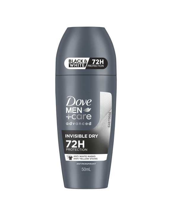 Dove Men + Care Advanced Invisible Dry Antiperspirant Deodorant Roll-On 50ml