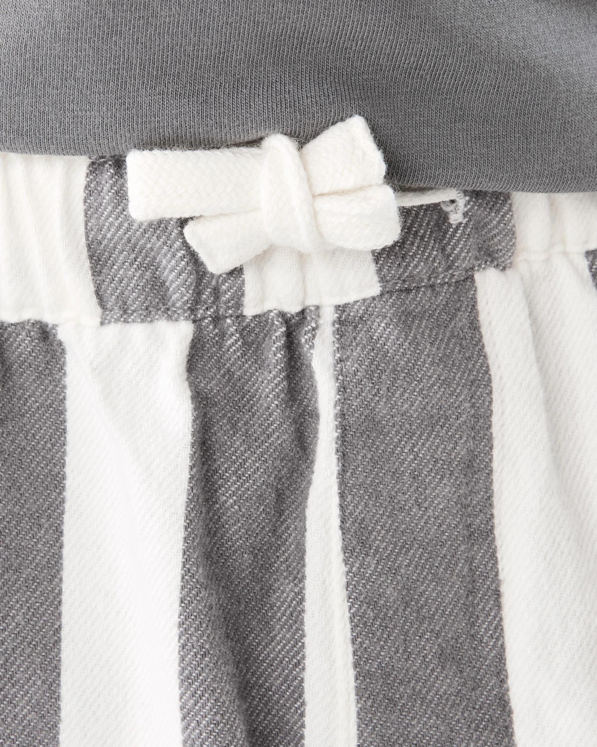 3 Stripe Woven Pants Gry Stripe, 3 of 8