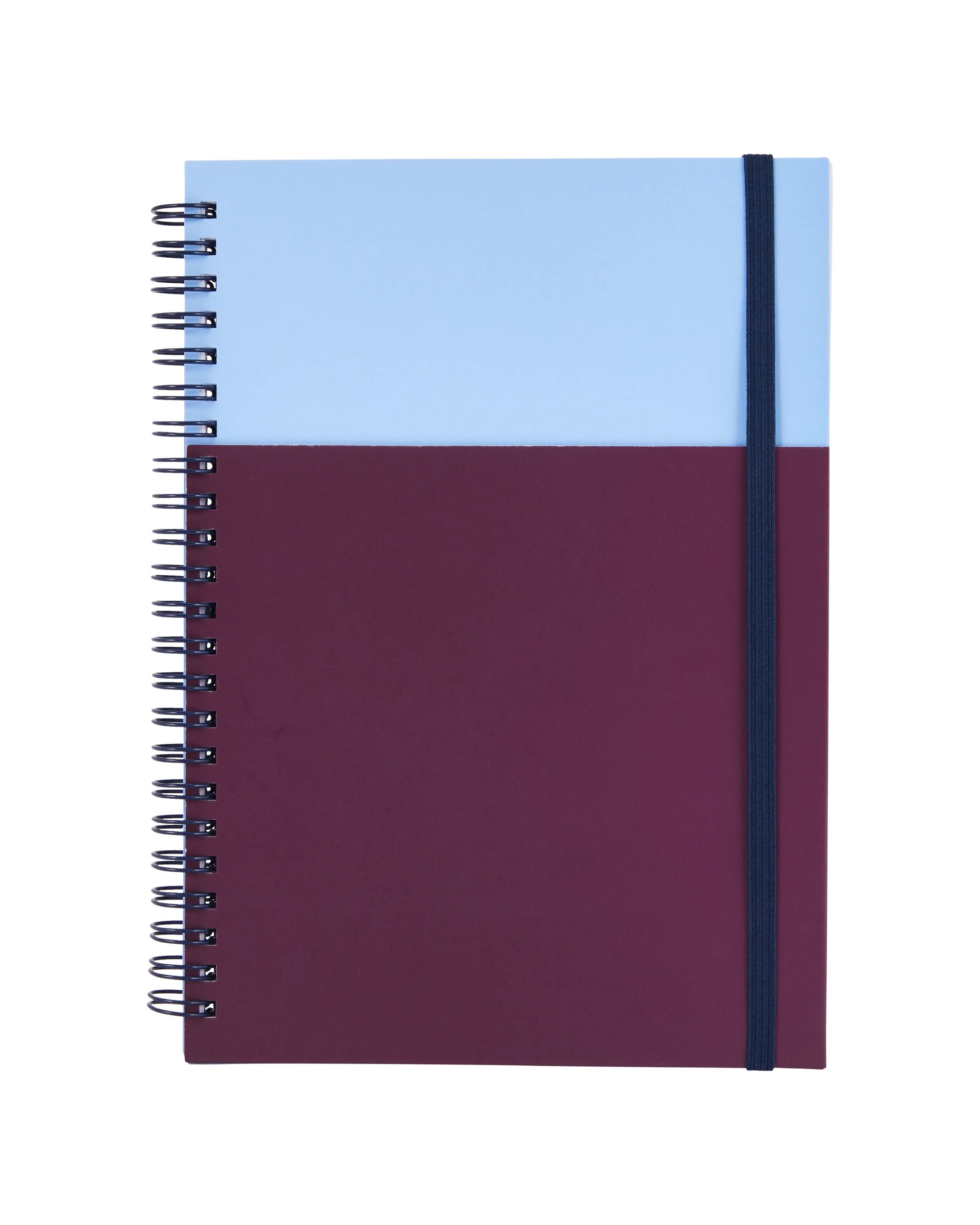1 A5 Notebook Spiral Colour Blue 80gsm 160 Pages, 1 of 4