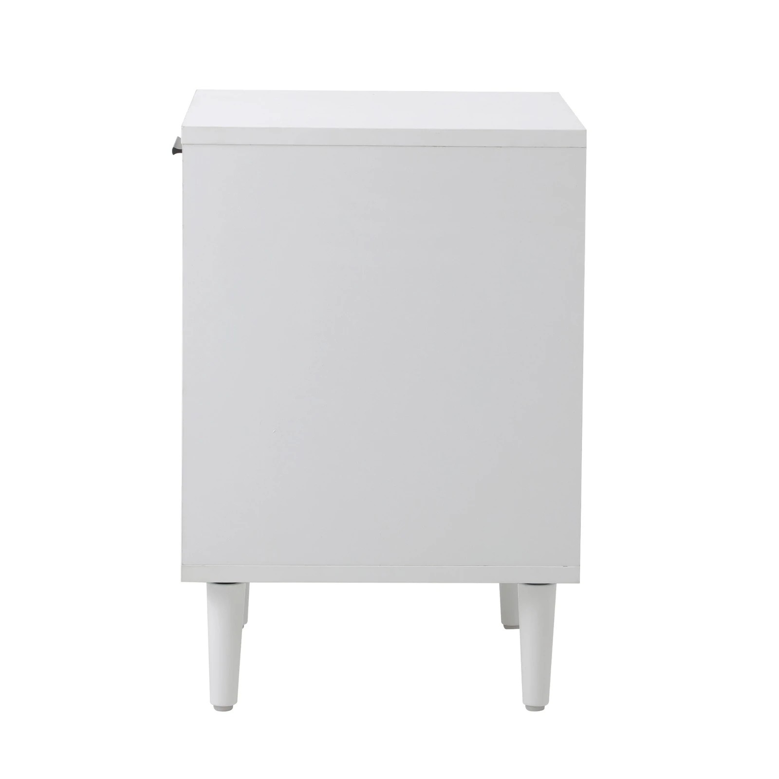 9 Oikiture Bedside Tables Set of 2 Nightstand Side End Table Storage Cabinet - White, 9 of 9