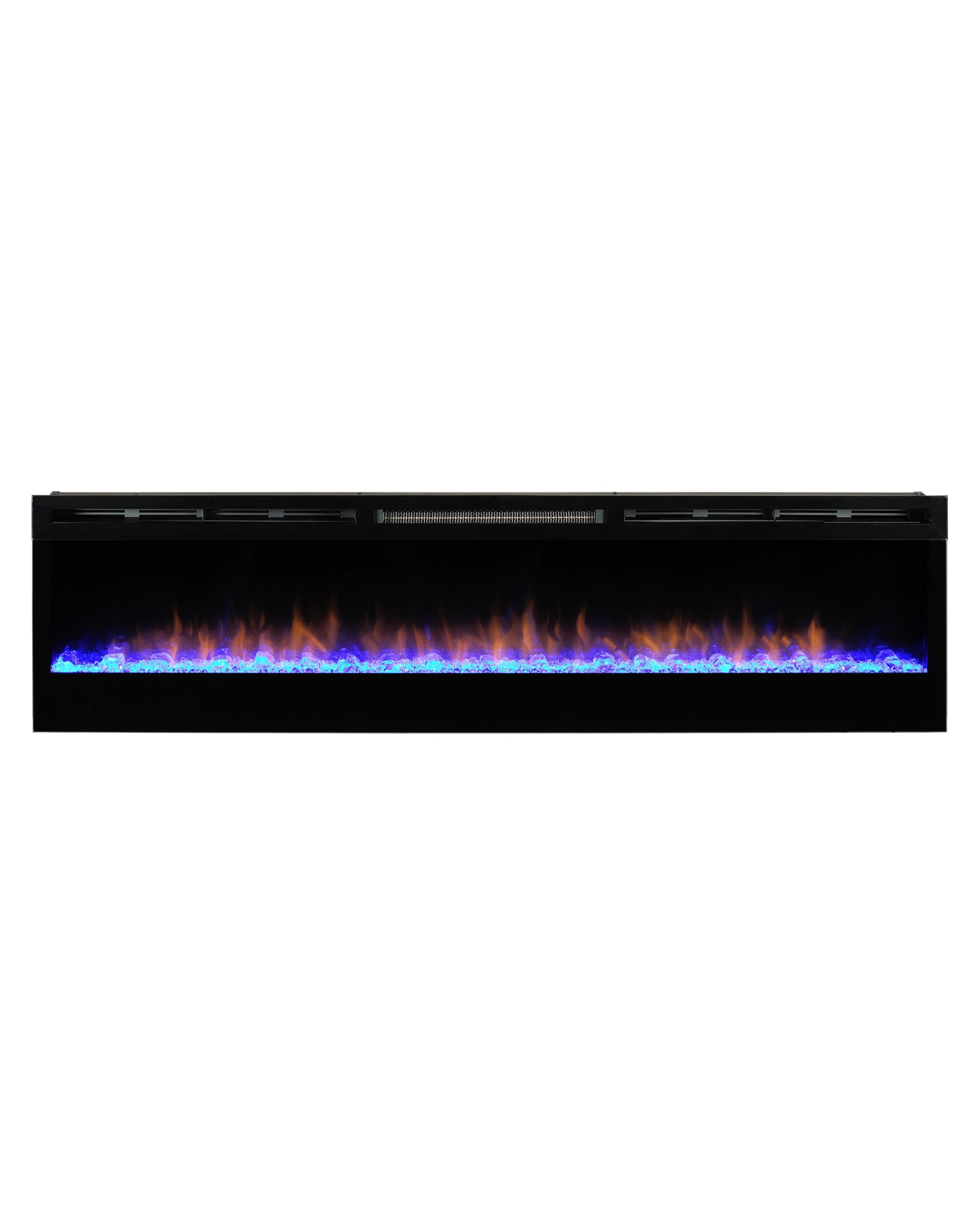 1 Dimplex PRISM Wall Mounted Electric Fireplace in 74-inches - Black, 1 of 8