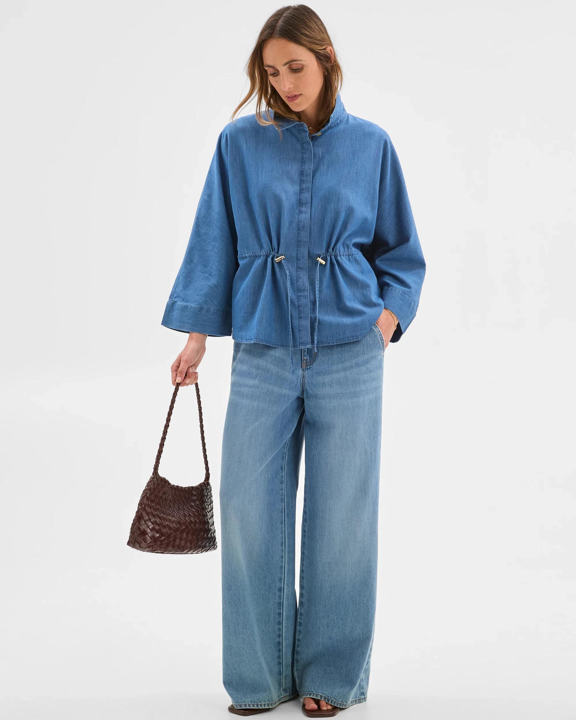 5 Target Chambray Tie Shirt CHAMBRAY, 5 of 5