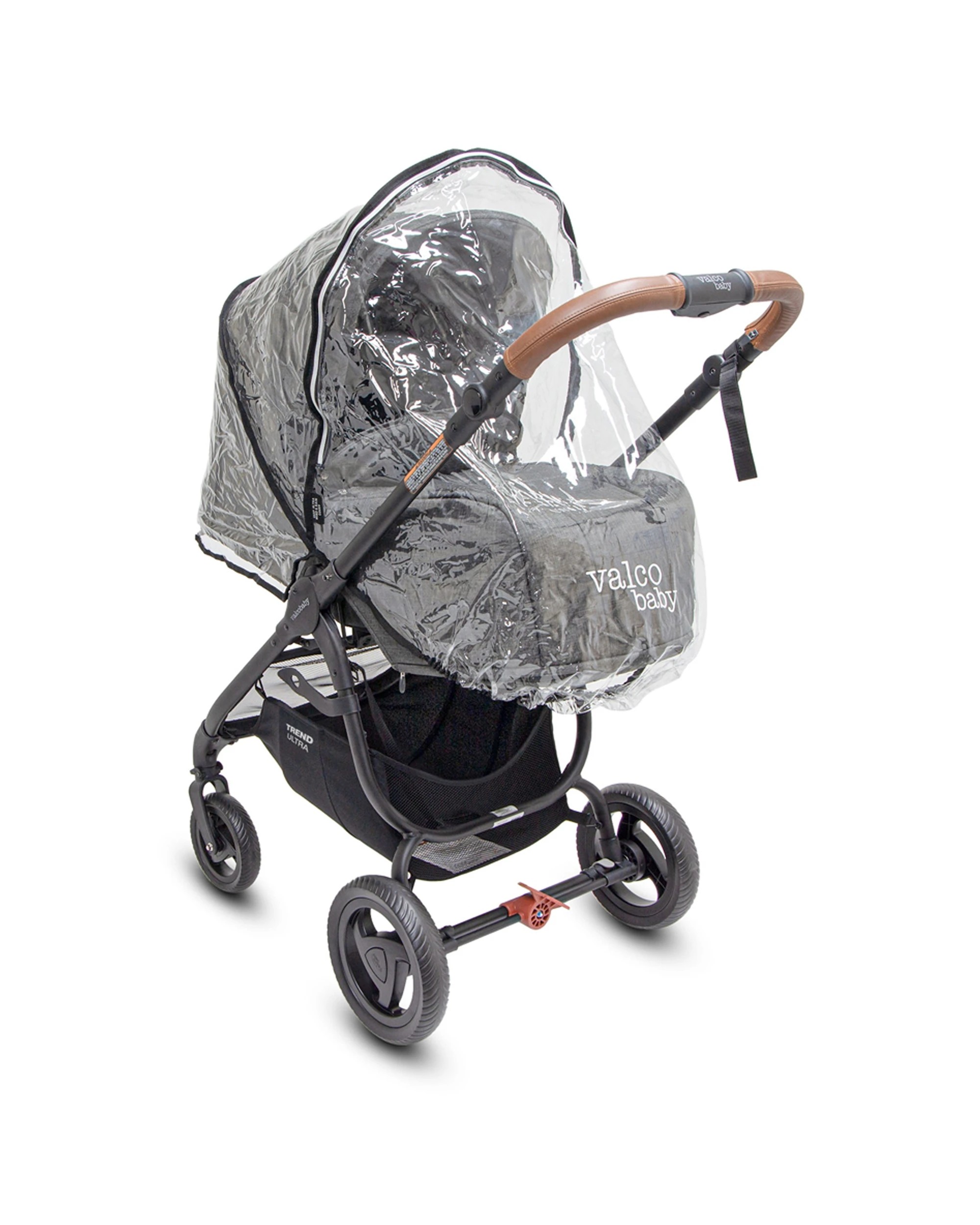 8 ValcoBaby Wind Rain Cover PVC For Stroller Pram Snap Trend Ultra Duo Models - Clear, 8 of 8