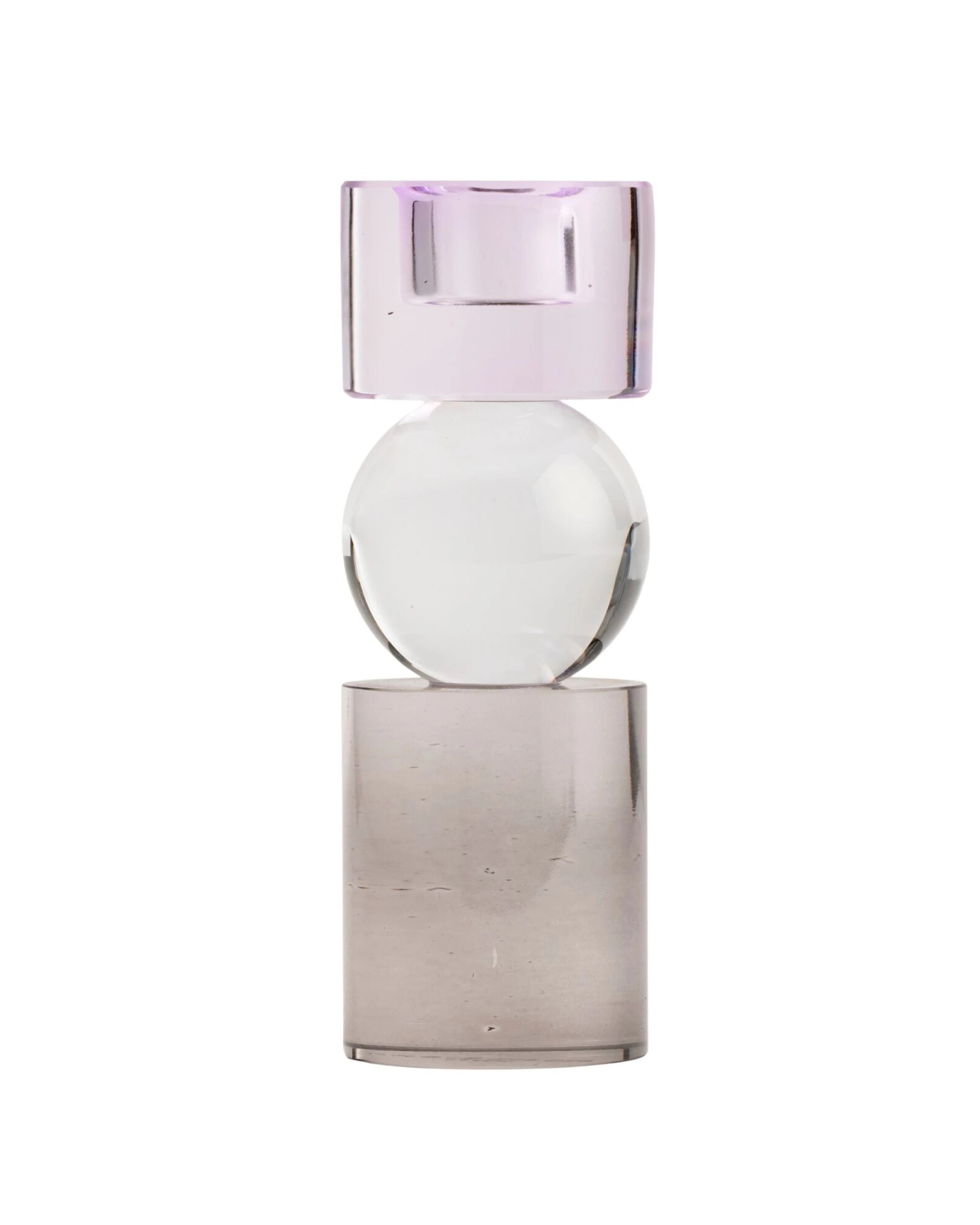 2 One Six Eight London Miley Candle Holder - 14cm - Grey, 2 of 3