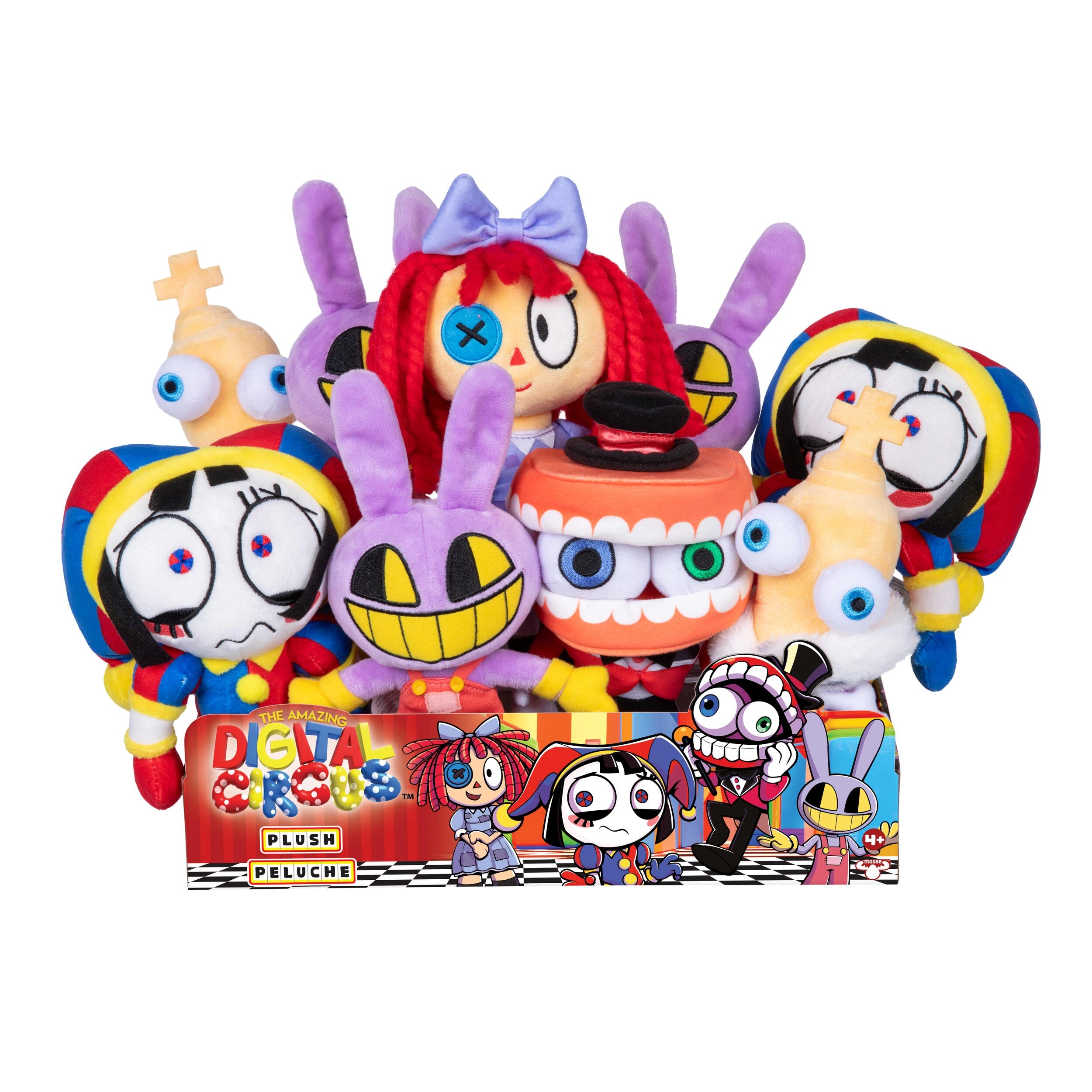 1 Moose Toys The Amazing Digital Circus Deluxe Plush - Assorted - Multi, 1 of 7