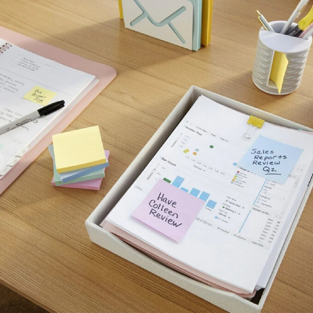 7 Post-it Notes 76x76mm Canary Yellow 12 Pack, 7 of 7