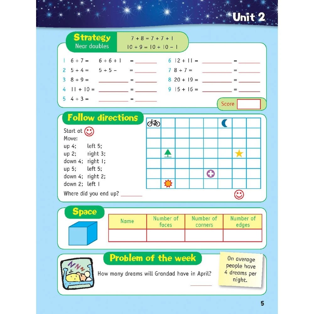 8 Targeting Mental Maths Student Book Year 3, 8 of 10