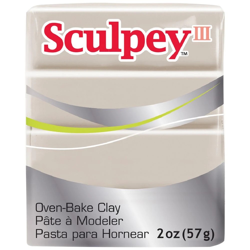 1 Sculpey III Modelling Clay Elephant Grey 57g, 1 of 3